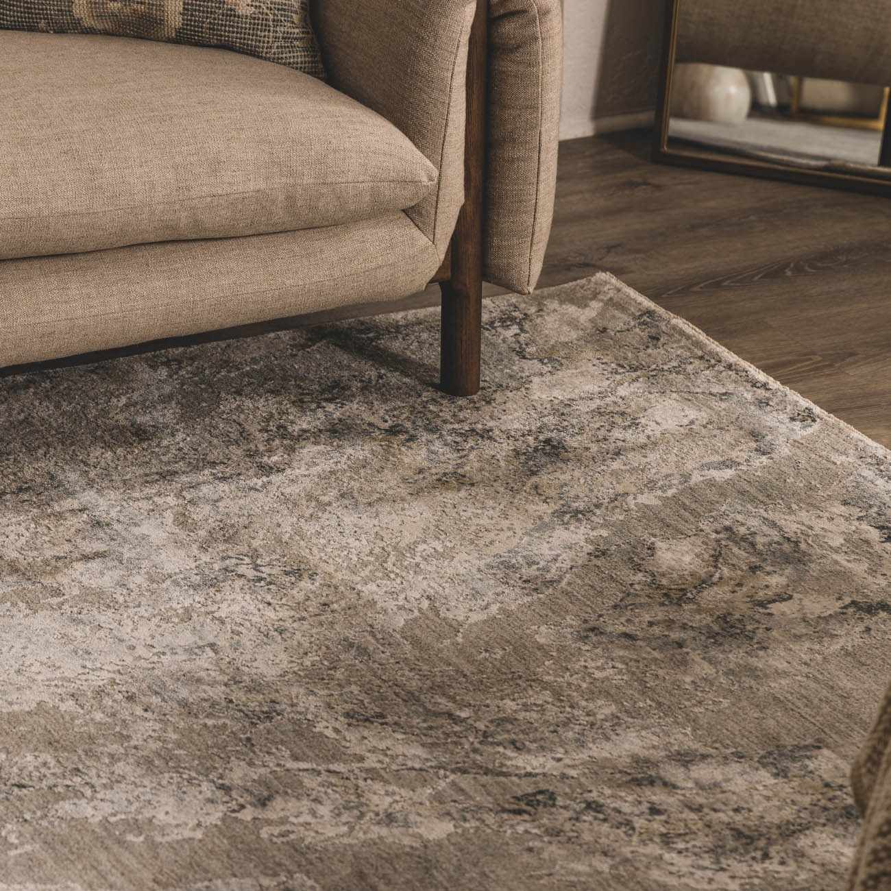 Maddington Gray Marble Rug - Image 13