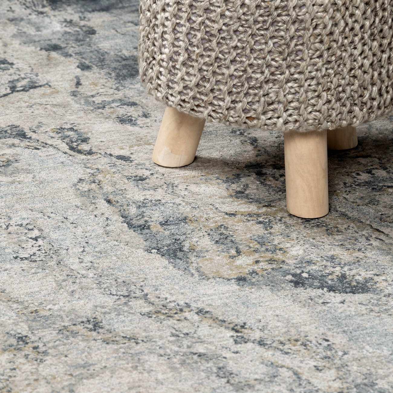 Maddington Gray Marble Rug - Image 9