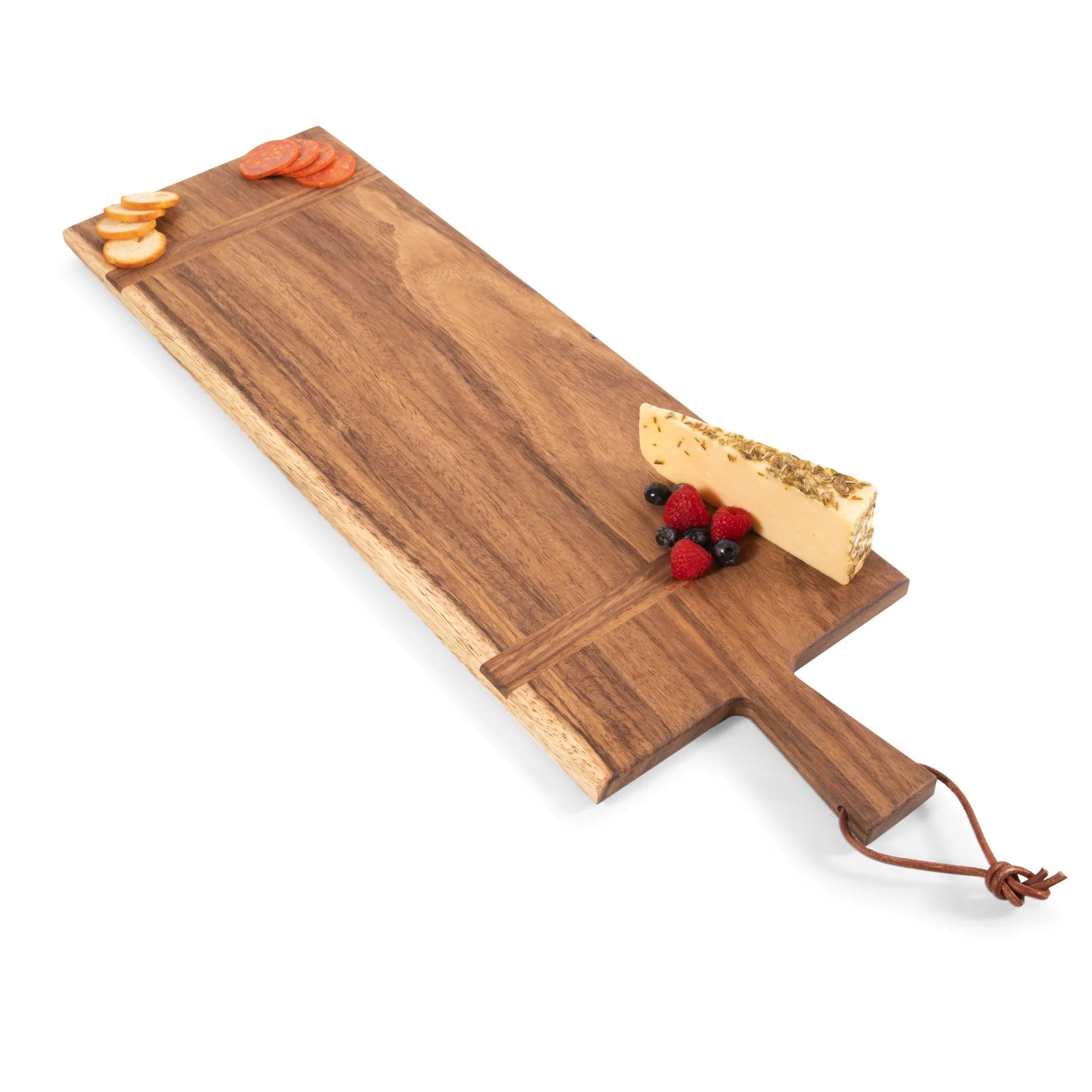 Madera Rectangular Long Charcuterie Board - 29" x 9" - Image 13