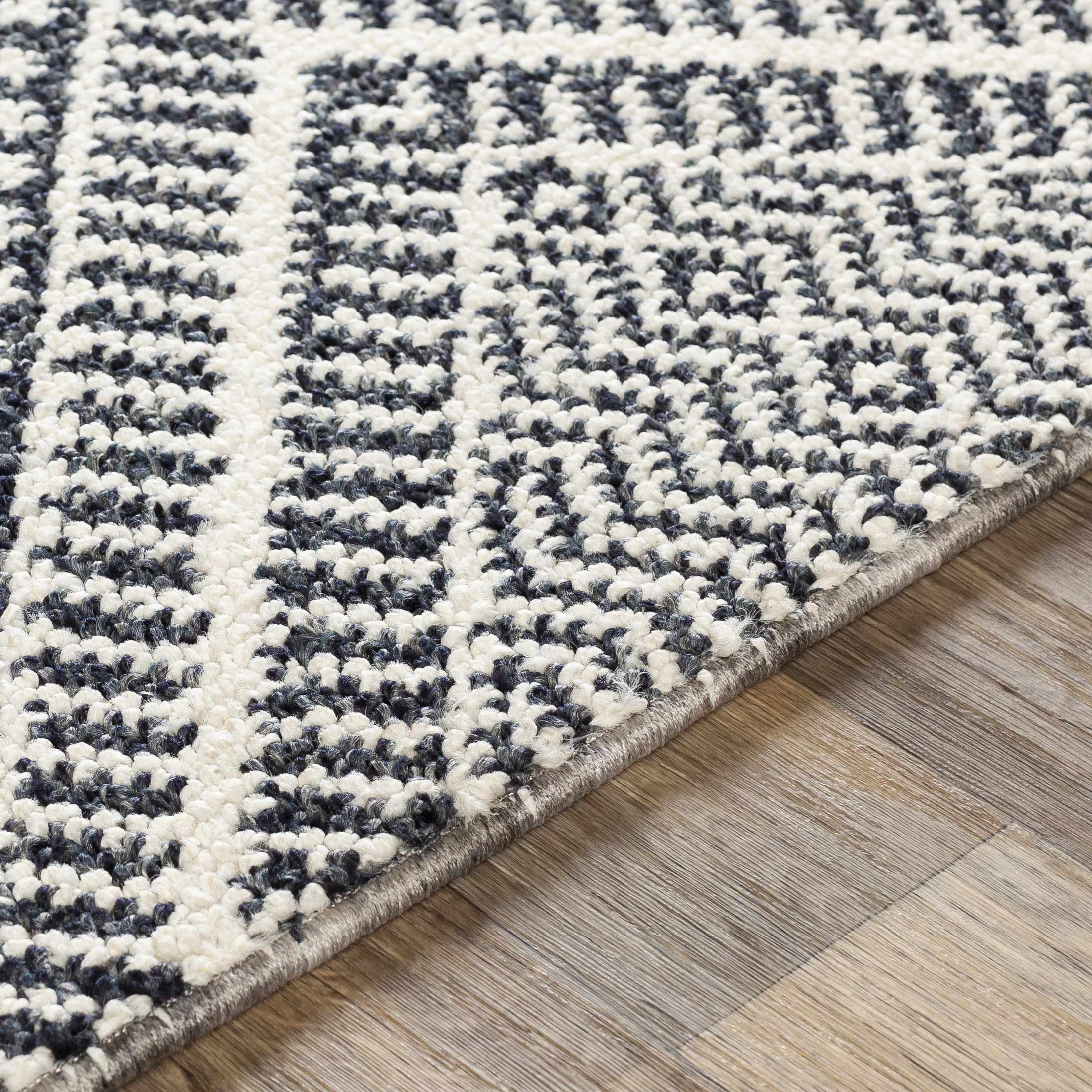 Madison Black&White Area Rug - Clearance - Image 4