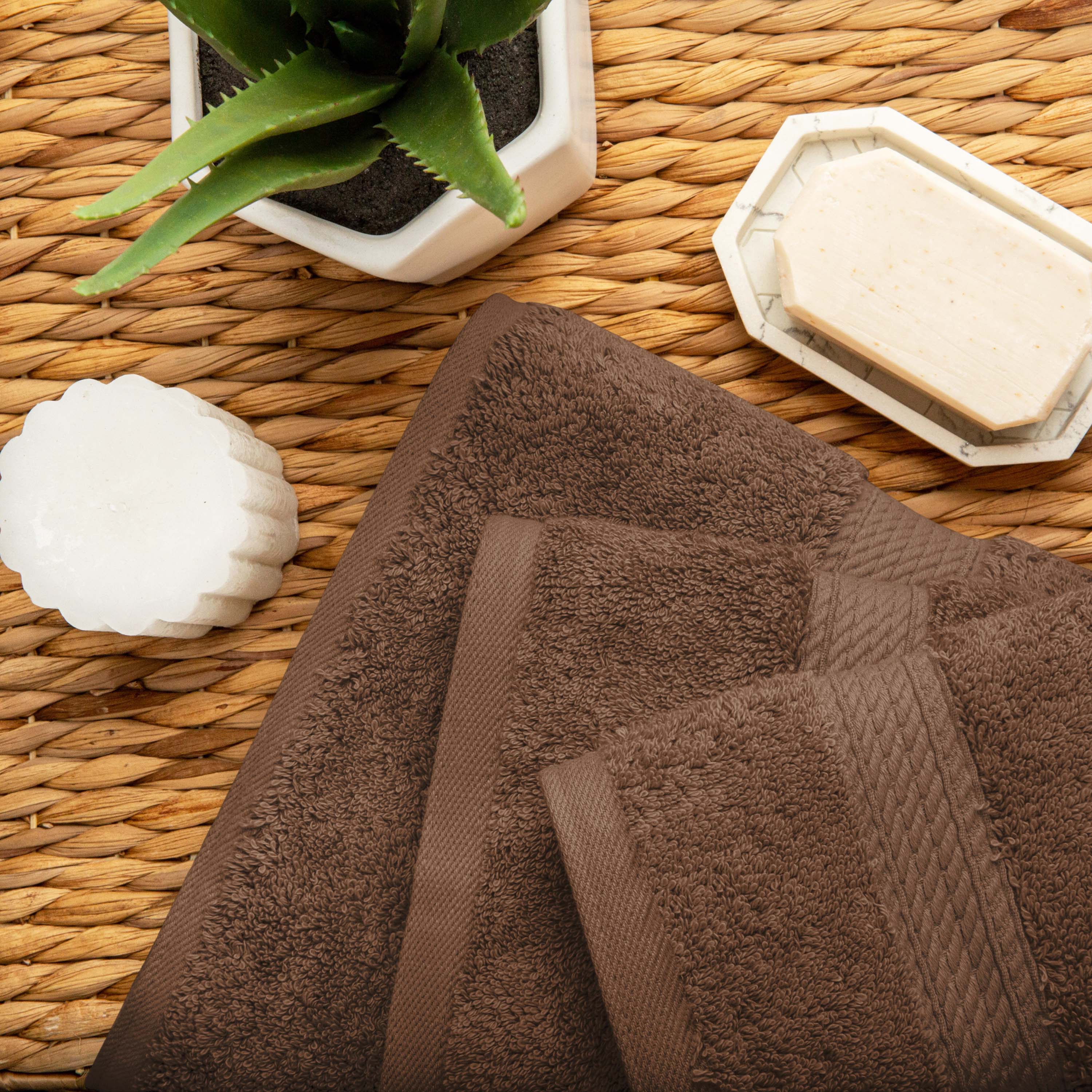 Madison Egyptian Cotton Plush Heavyweight 3 Piece Towel Set - Image 16