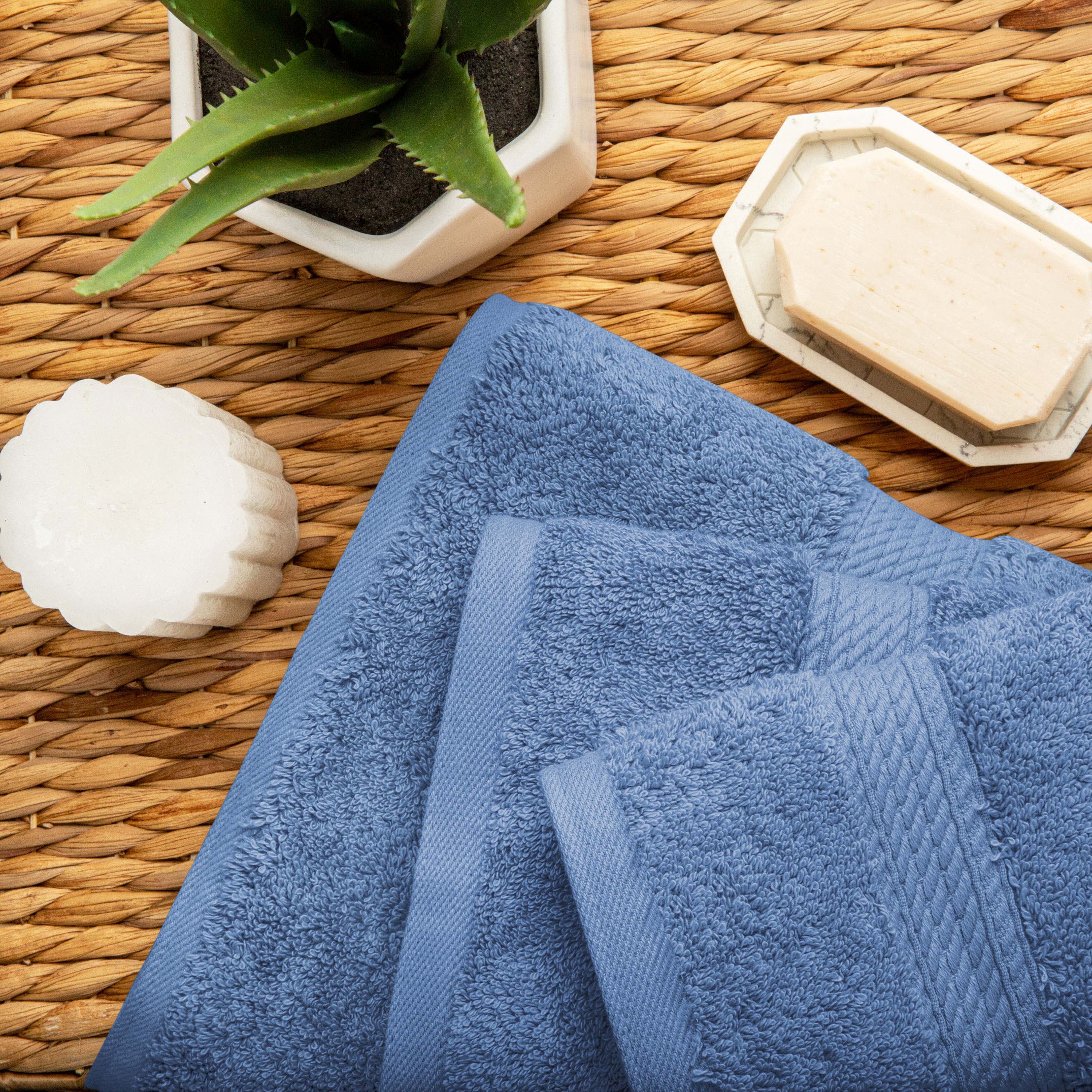 Madison Egyptian Cotton Plush Heavyweight 3 Piece Towel Set - Image 17