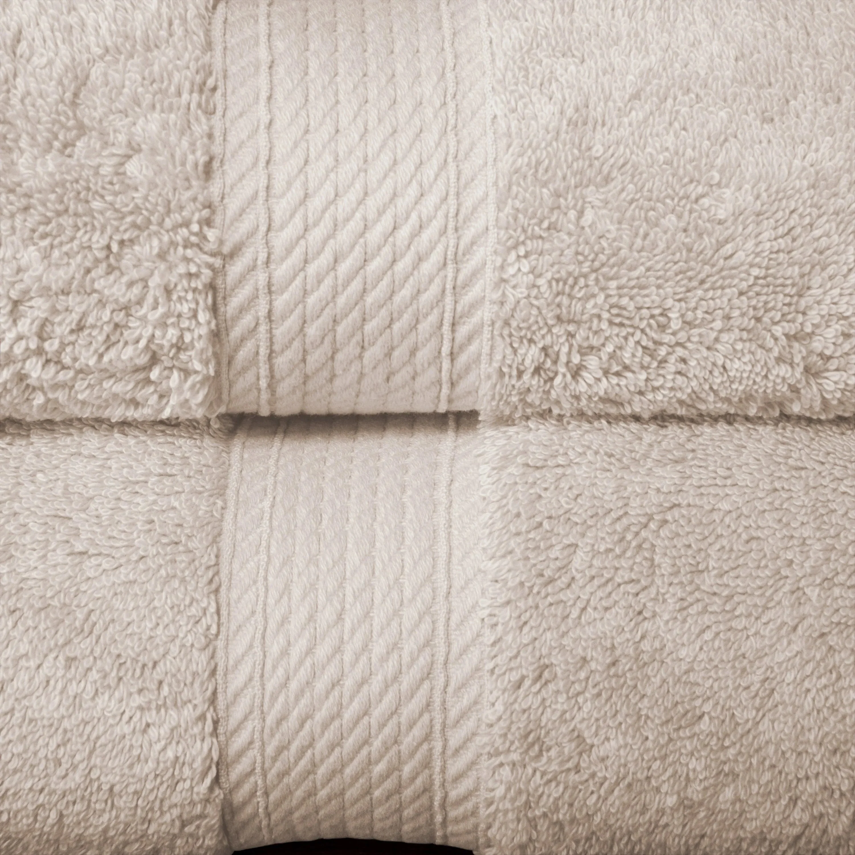 Madison Egyptian Cotton Plush Heavyweight 6 Piece Towel Set - Image 14