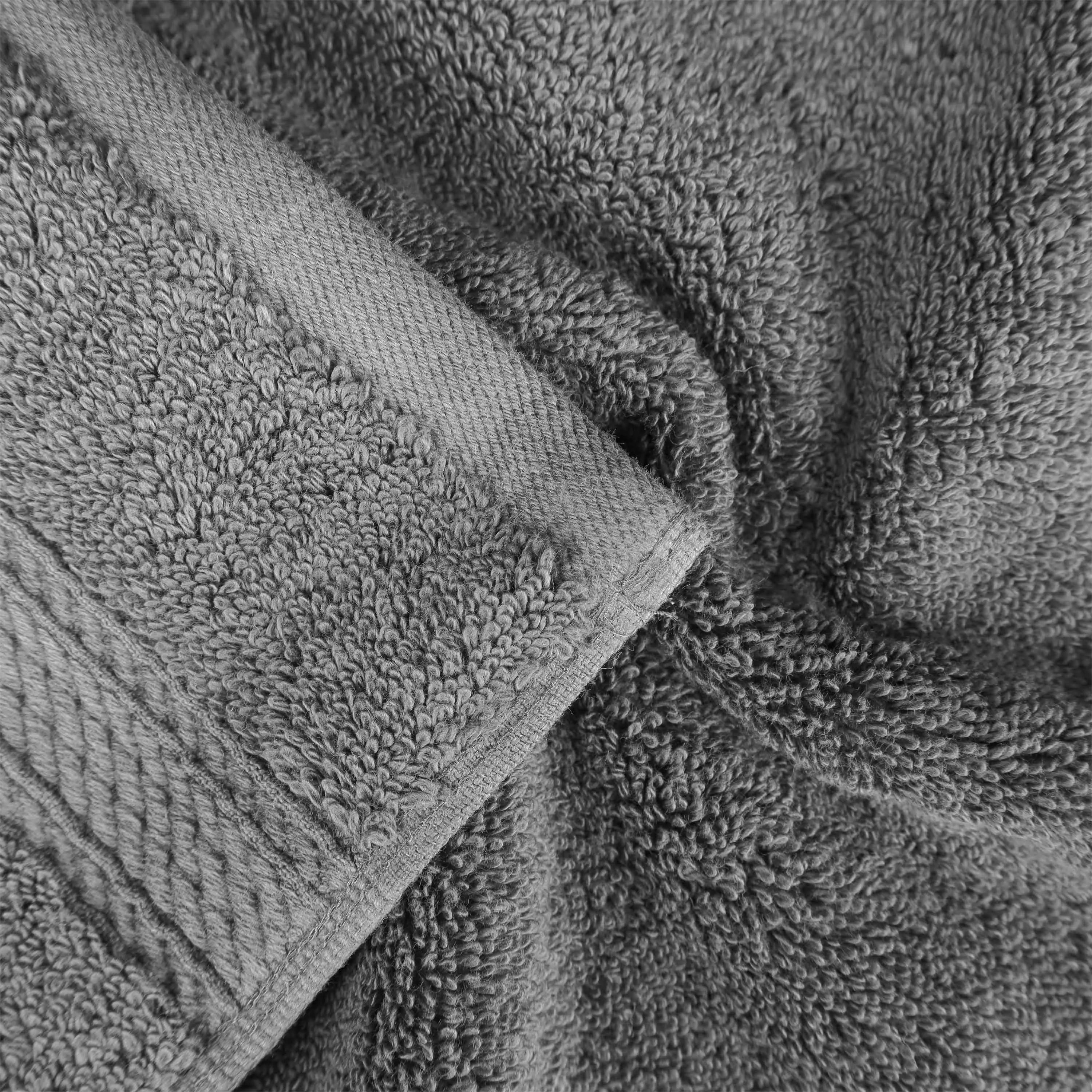 Madison Egyptian Cotton Plush Heavyweight 8 Piece Towel Set - Image 15