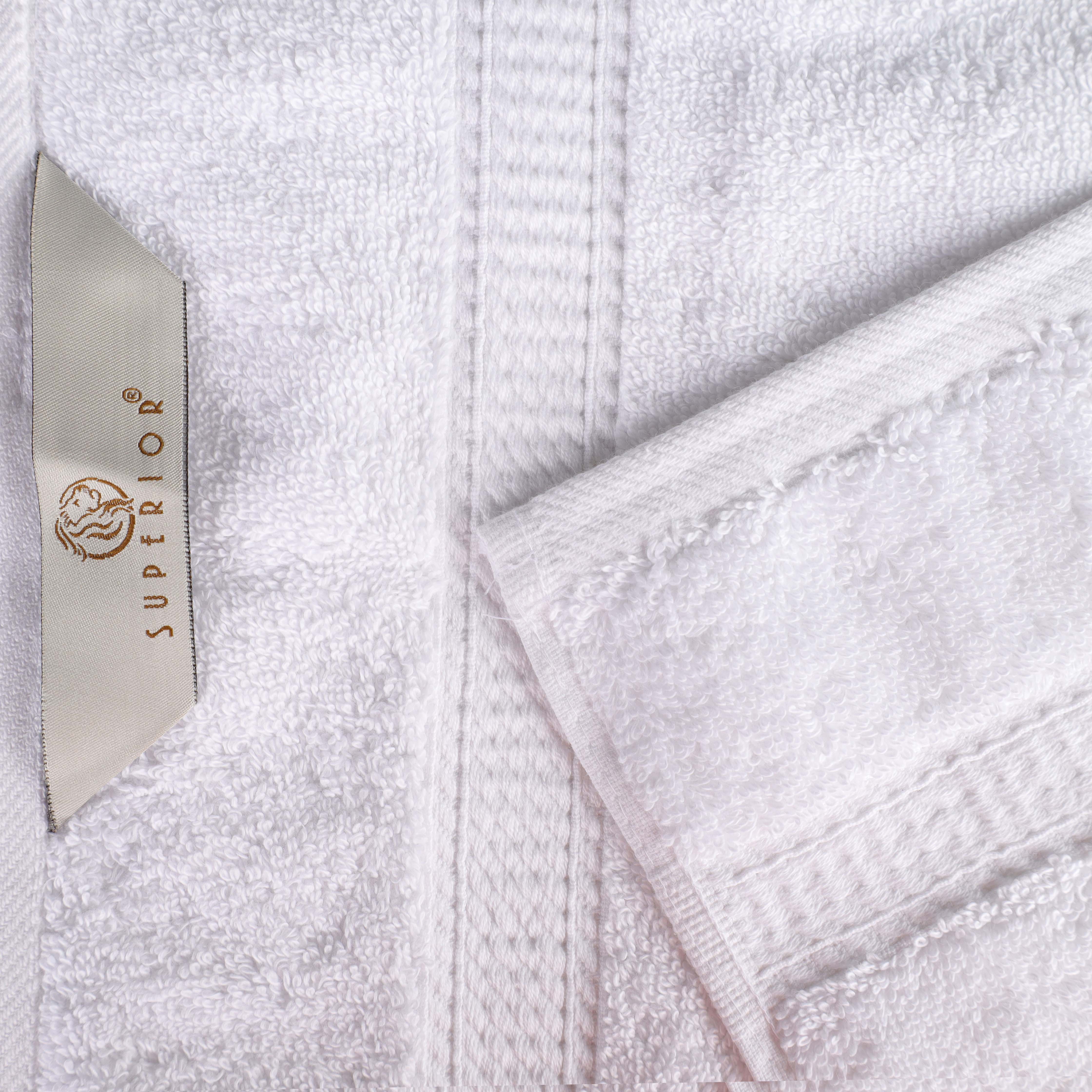 Madison Egyptian Cotton Plush Thick Absorbent Bath Towel Set of 2 - Image 14