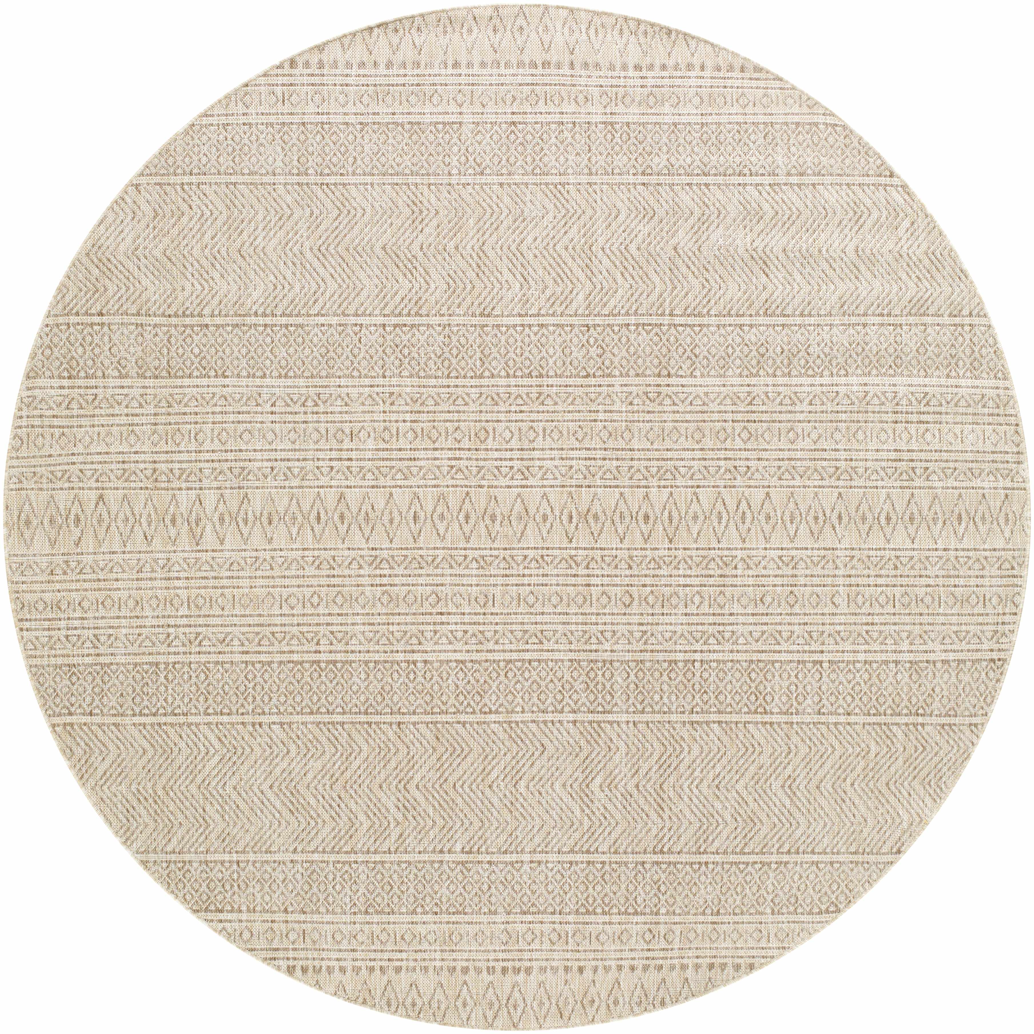 Madras Cream All Over Performance Rug - Image 8