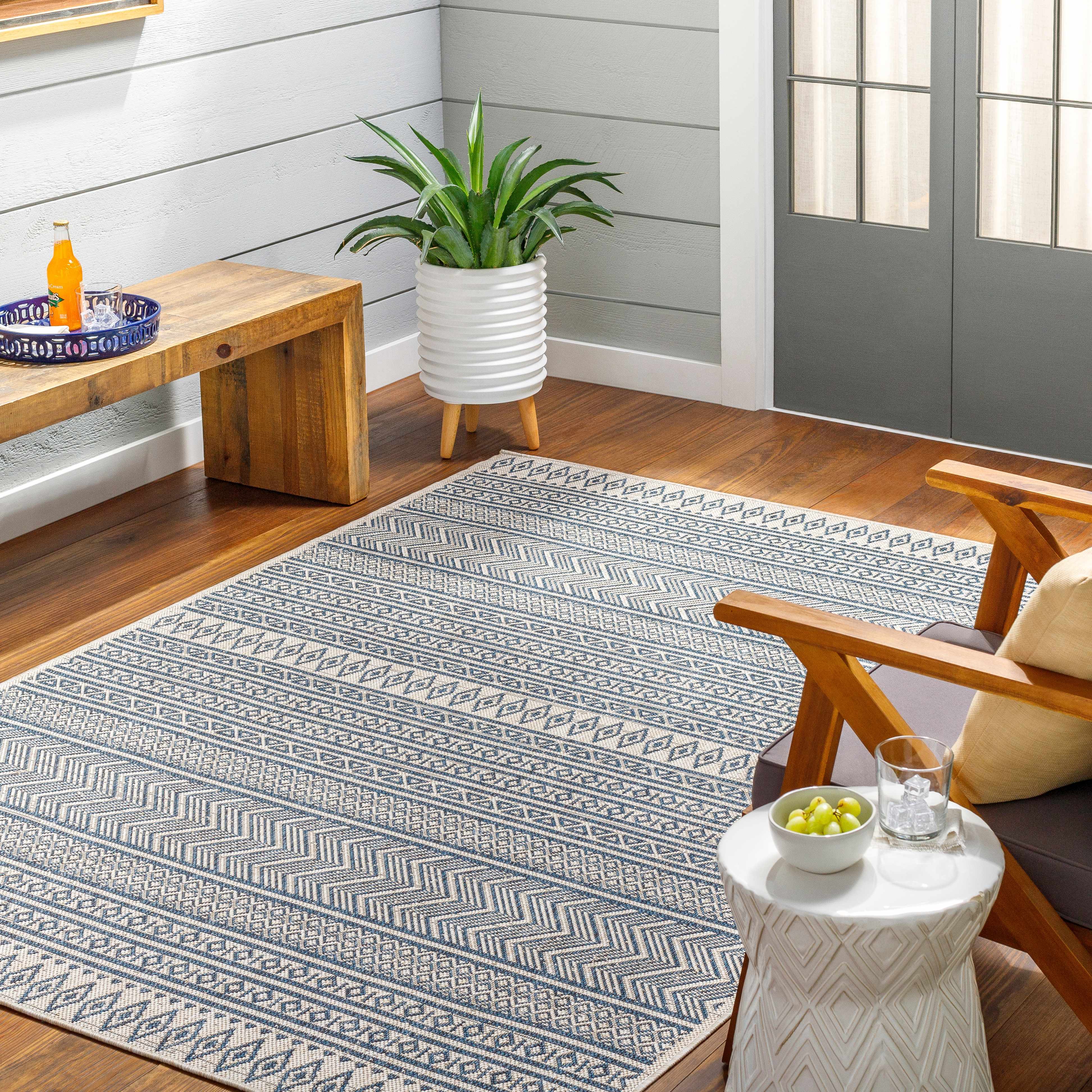 Madras Ink All Over Performance Rug - Image 2