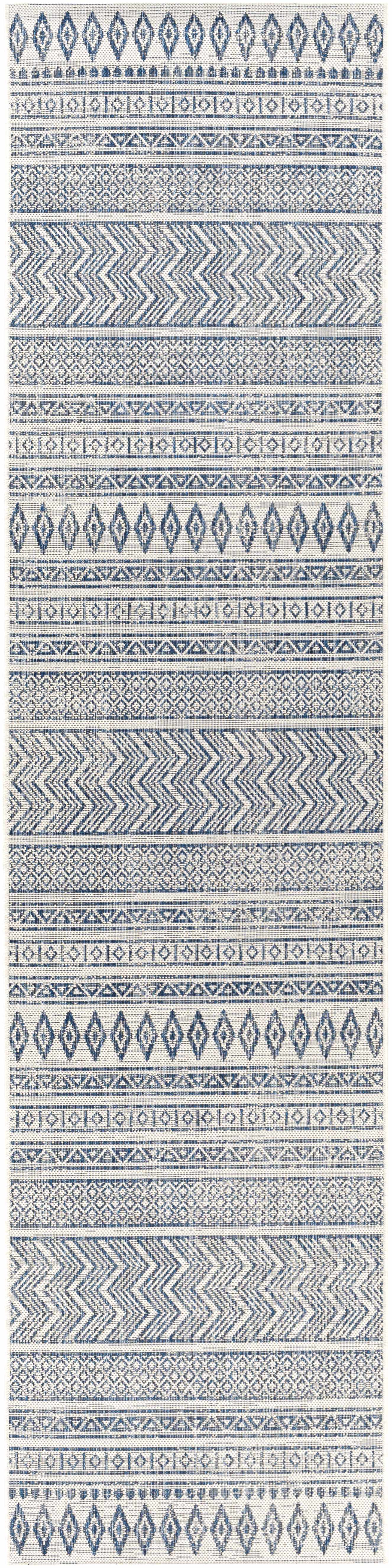 Madras Light Blue Green All Over Performance Area Rug - Image 10