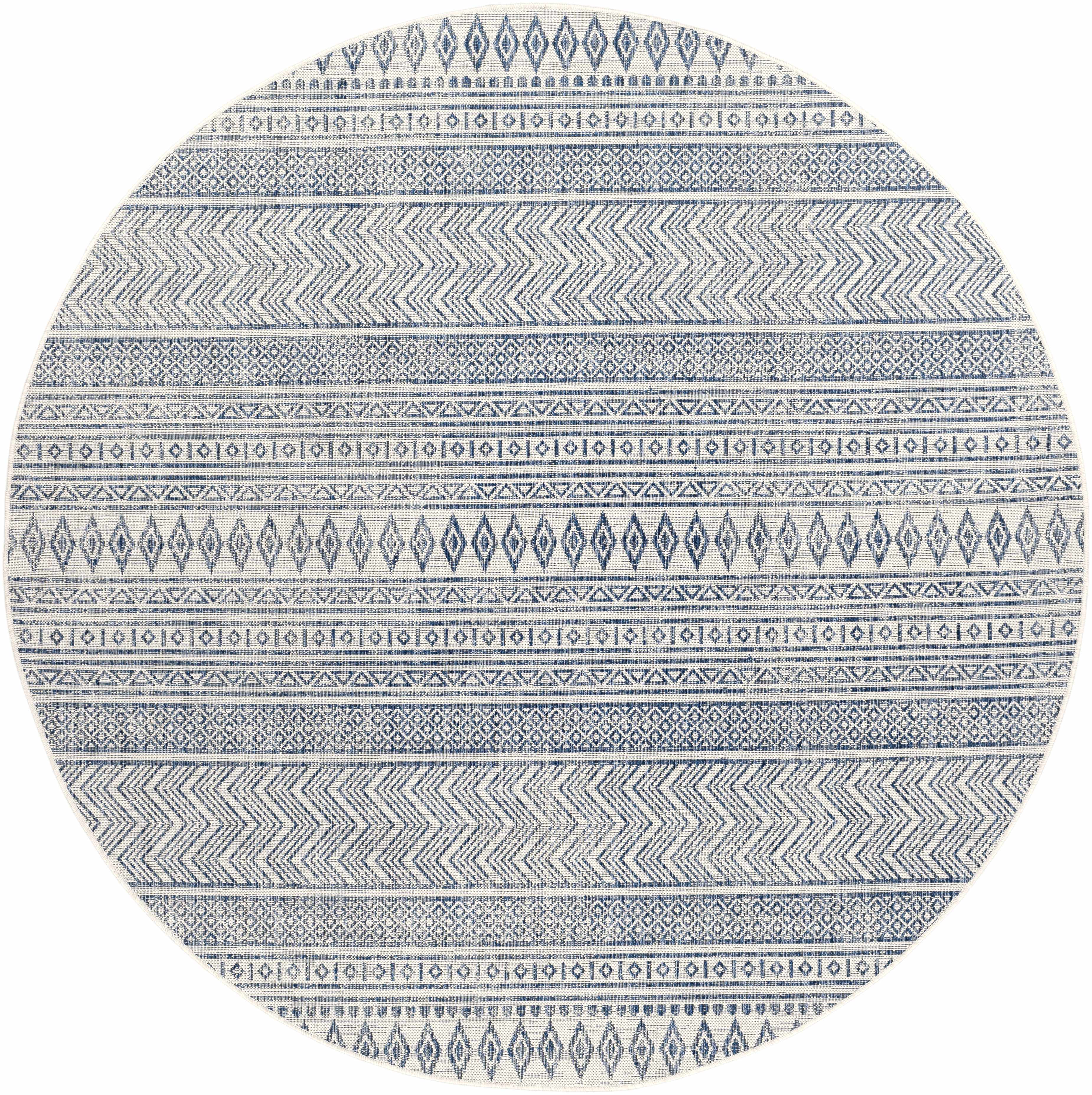 Madras Light Blue Green All Over Performance Area Rug - Image 11