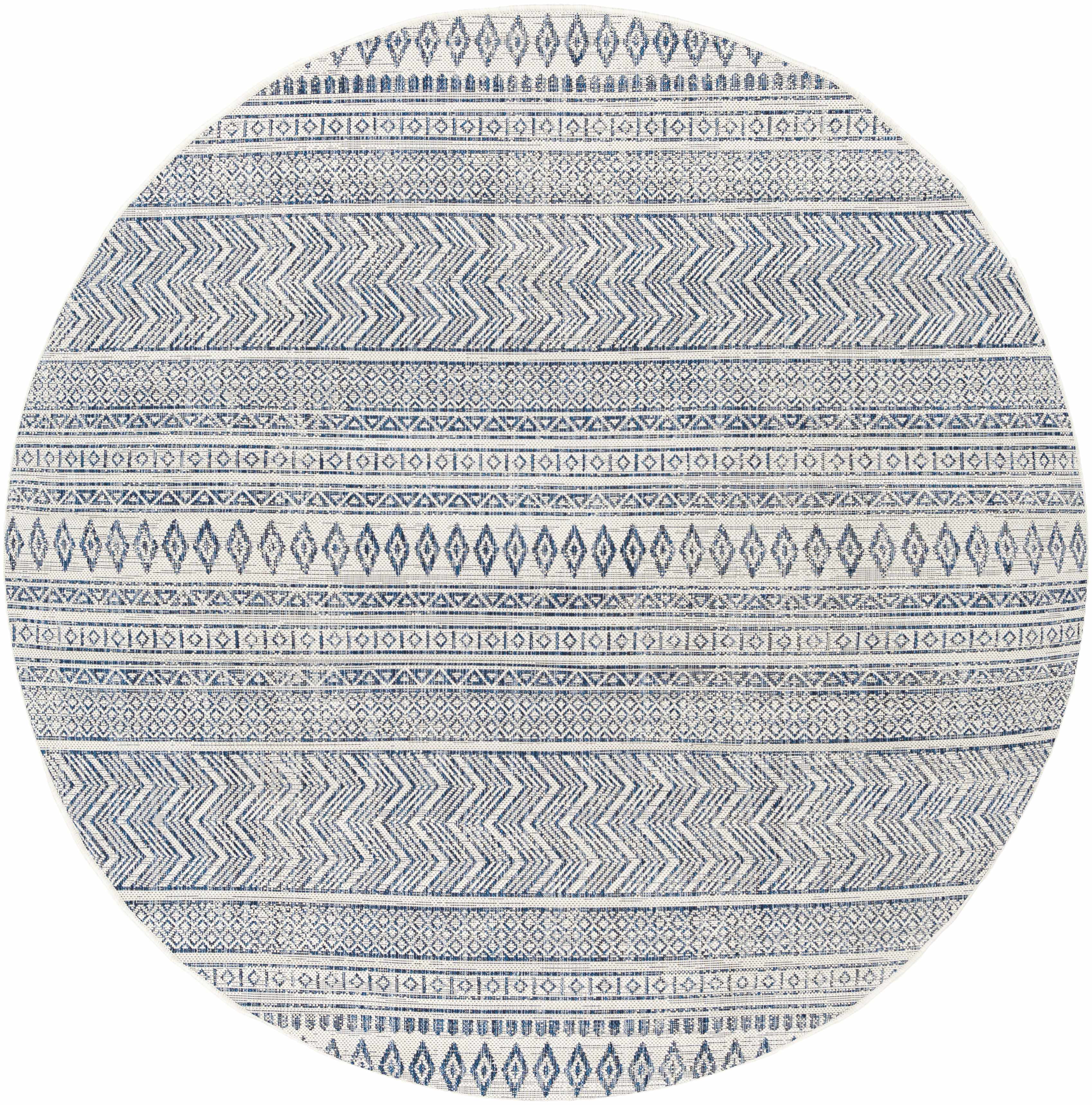 Madras Light Blue Green All Over Performance Area Rug - Image 21