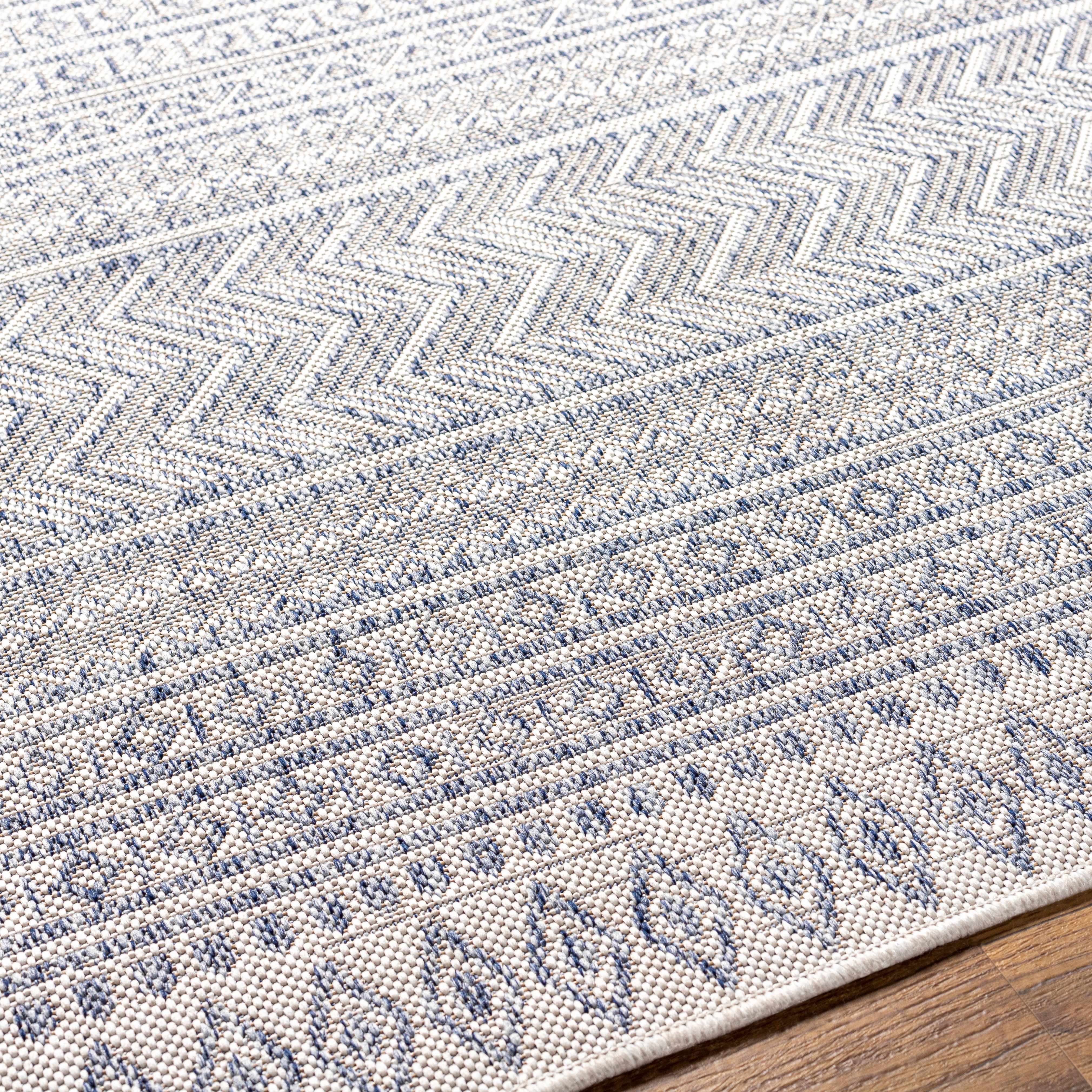 Madras Navy All Over Performance Rug - Image 4