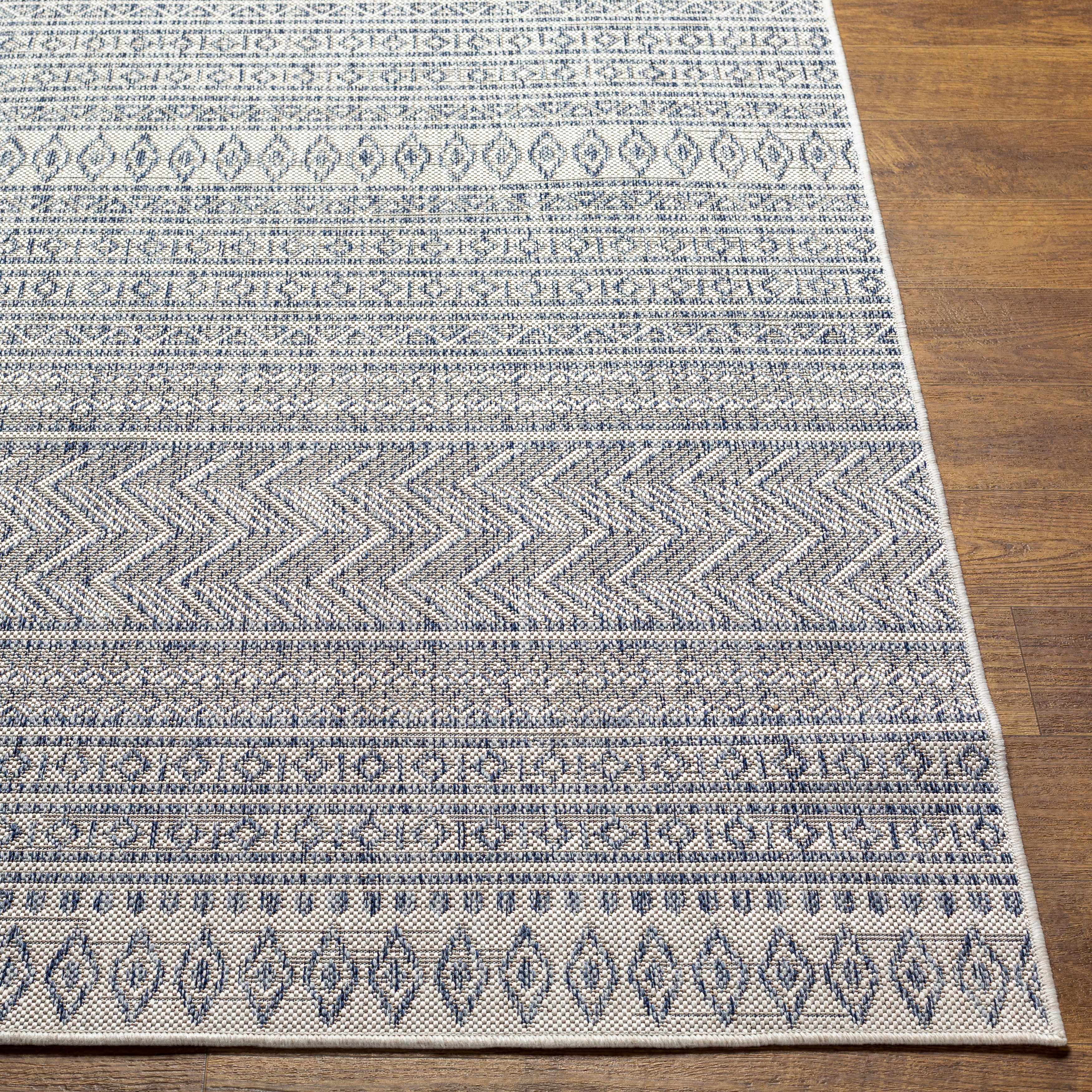 Madras Navy All Over Performance Rug - Image 5
