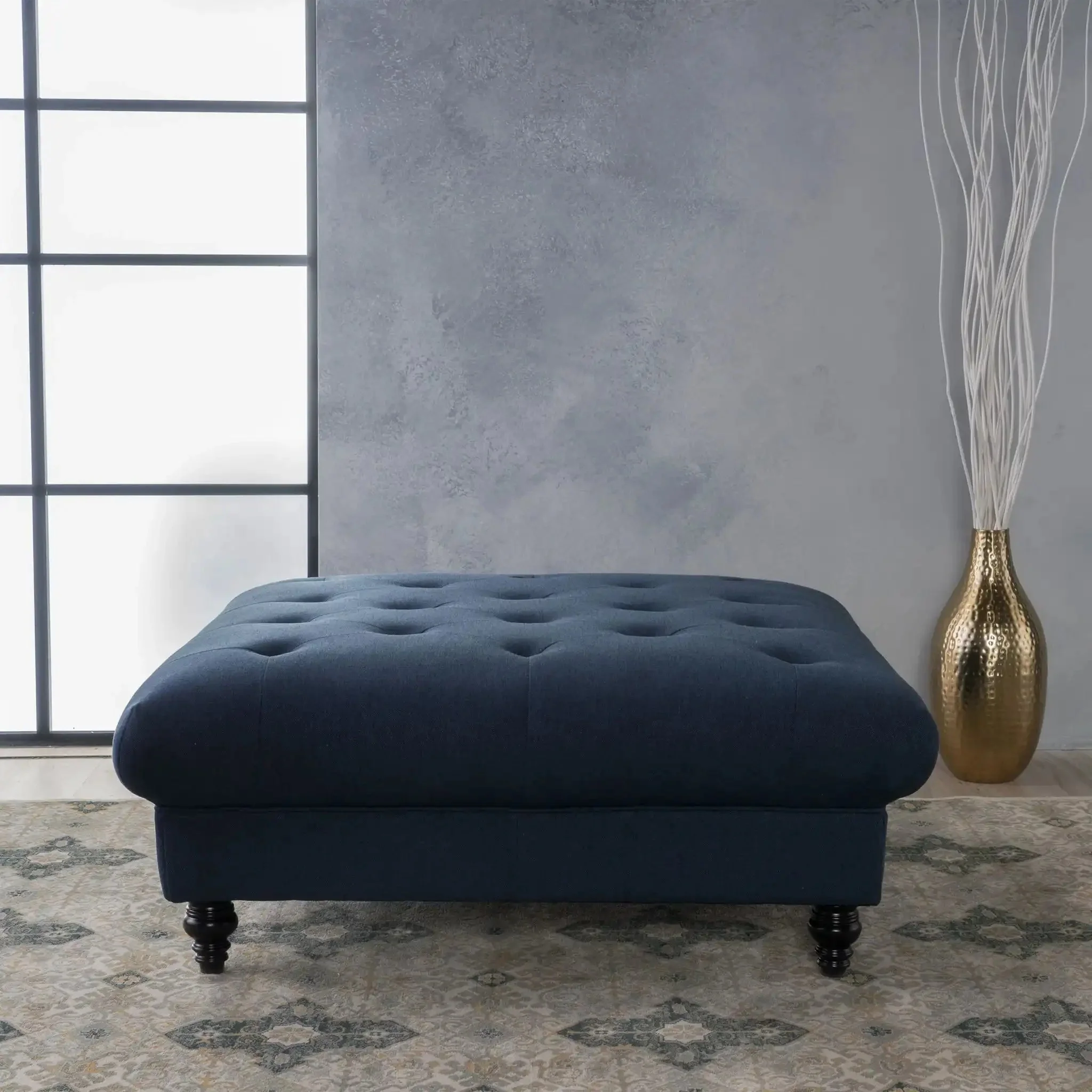 Madrid - Tufted Ottoman Footrest - Image 4