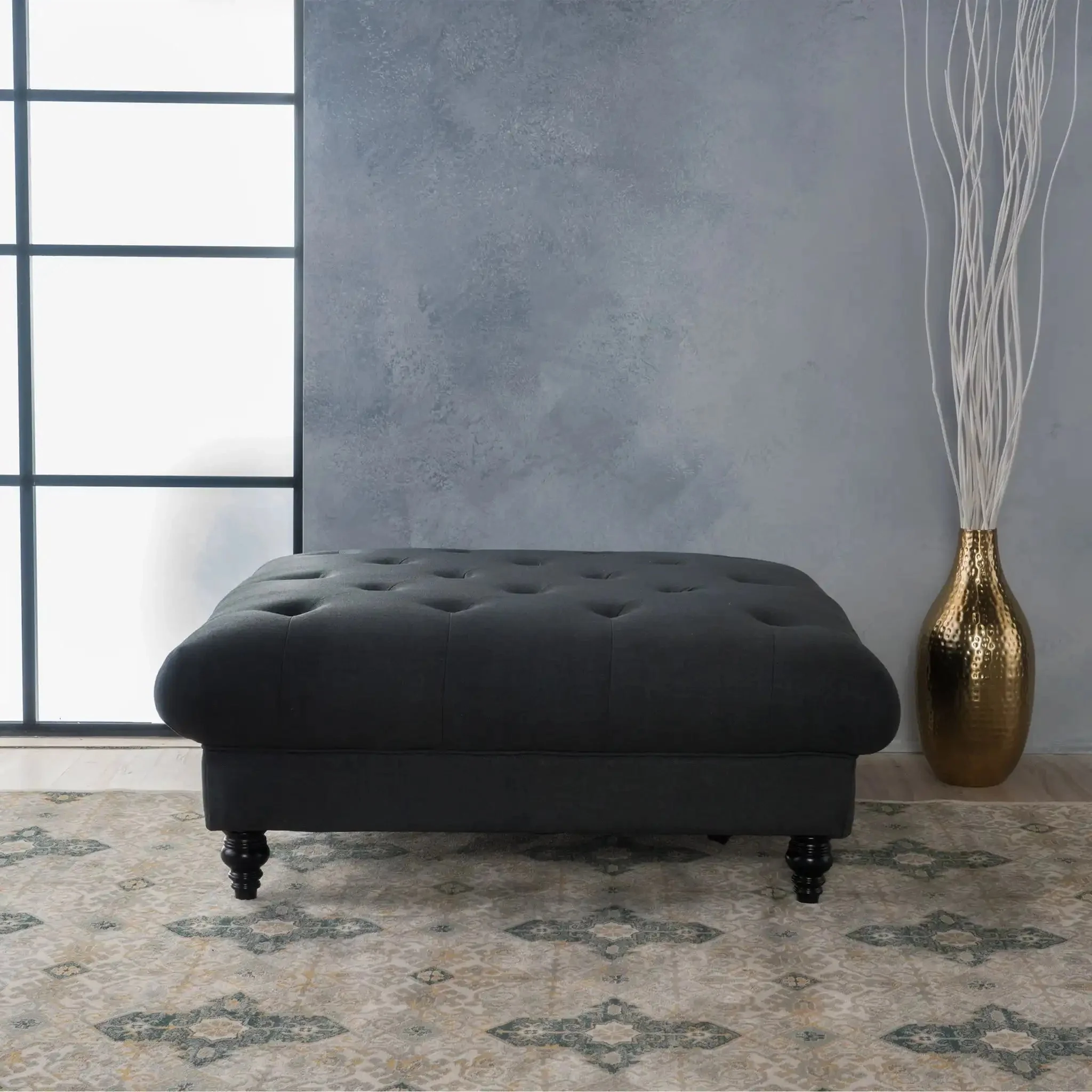Madrid - Tufted Ottoman Footrest - Image 8
