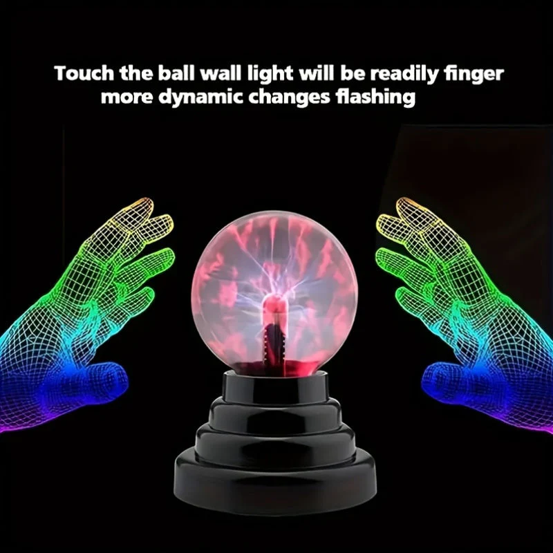 Magic Ball LED Night Light – USB Remote Control Color Changing Lamp for Bedroom - Image 6