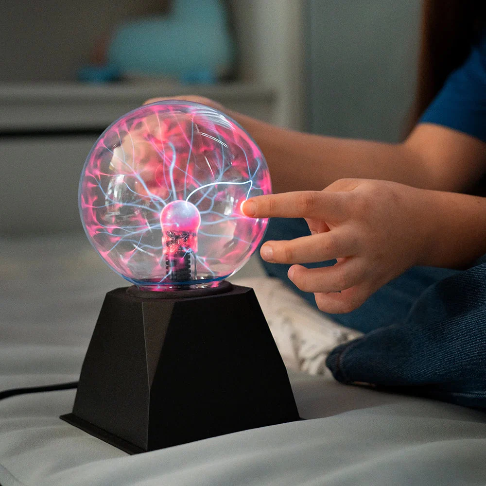 Magic Crystal Plasma Ball Lamp – LED Night Light for Kids, Bedroom & Novelty Decor - Image 4