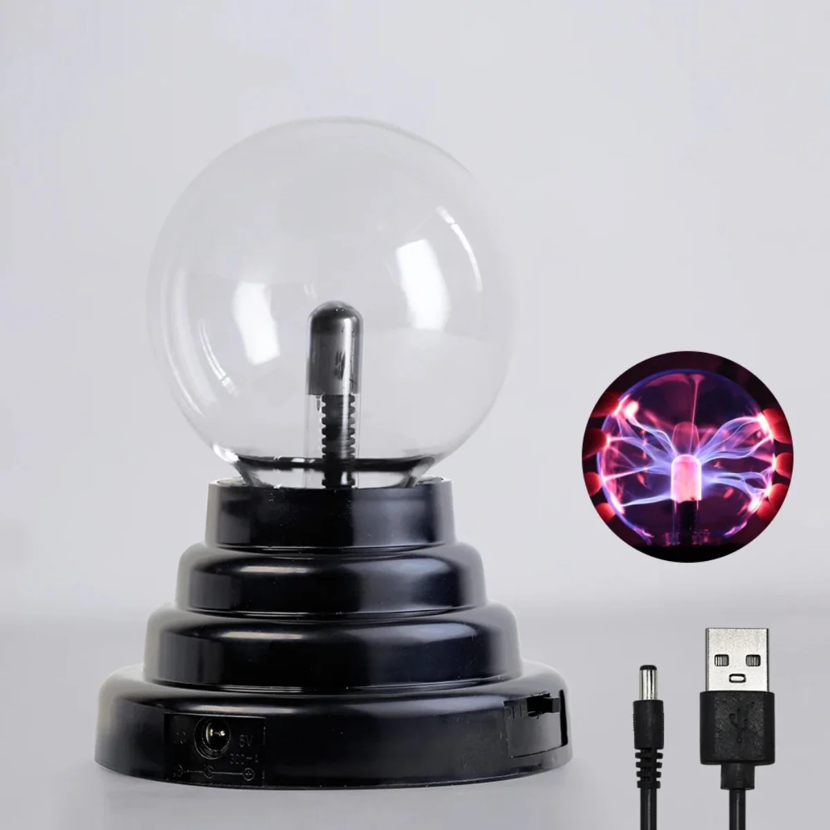 Magic Crystal Plasma Ball Lamp – LED Night Light for Kids, Bedroom & Novelty Decor - Image 6