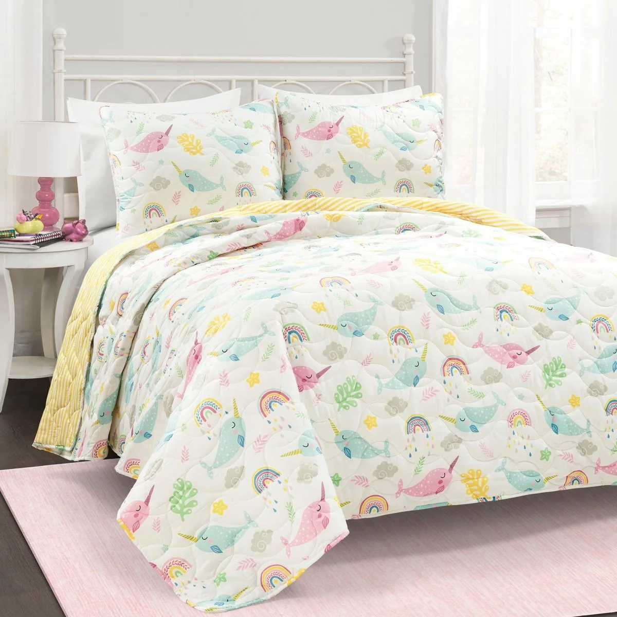 Magical Narwhal Quilt Set - Image 8