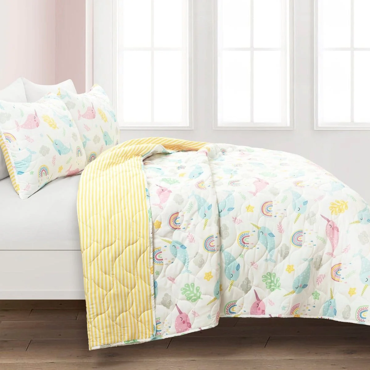 Magical Narwhal Quilt Set - Image 9