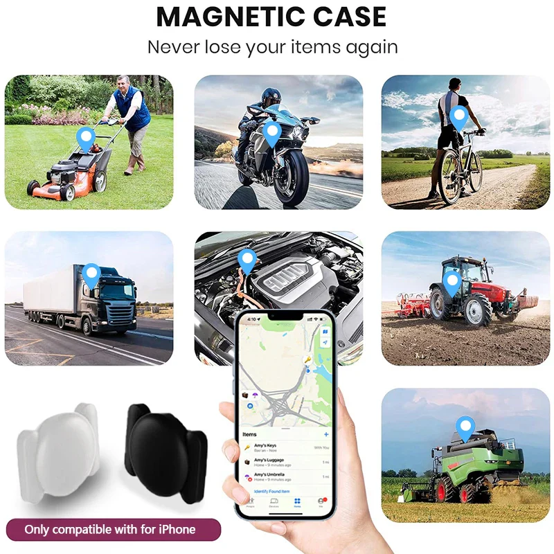 Magnetic GPS Car Tracker Vehicle Locator Anti Theft Works with Find My App - Image 6