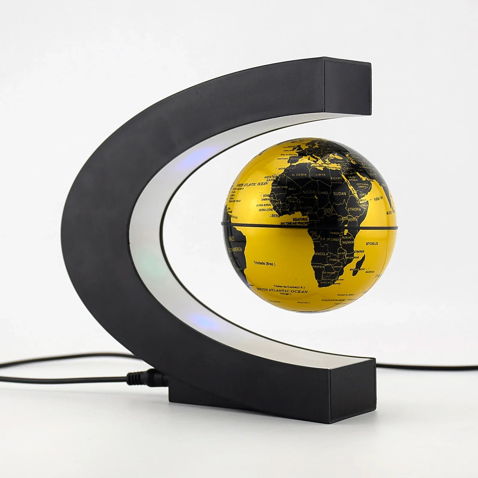 Magnetic Levitation Globe LED Floating World Map Lamp Antigravity Home Decor Gift - Image 9