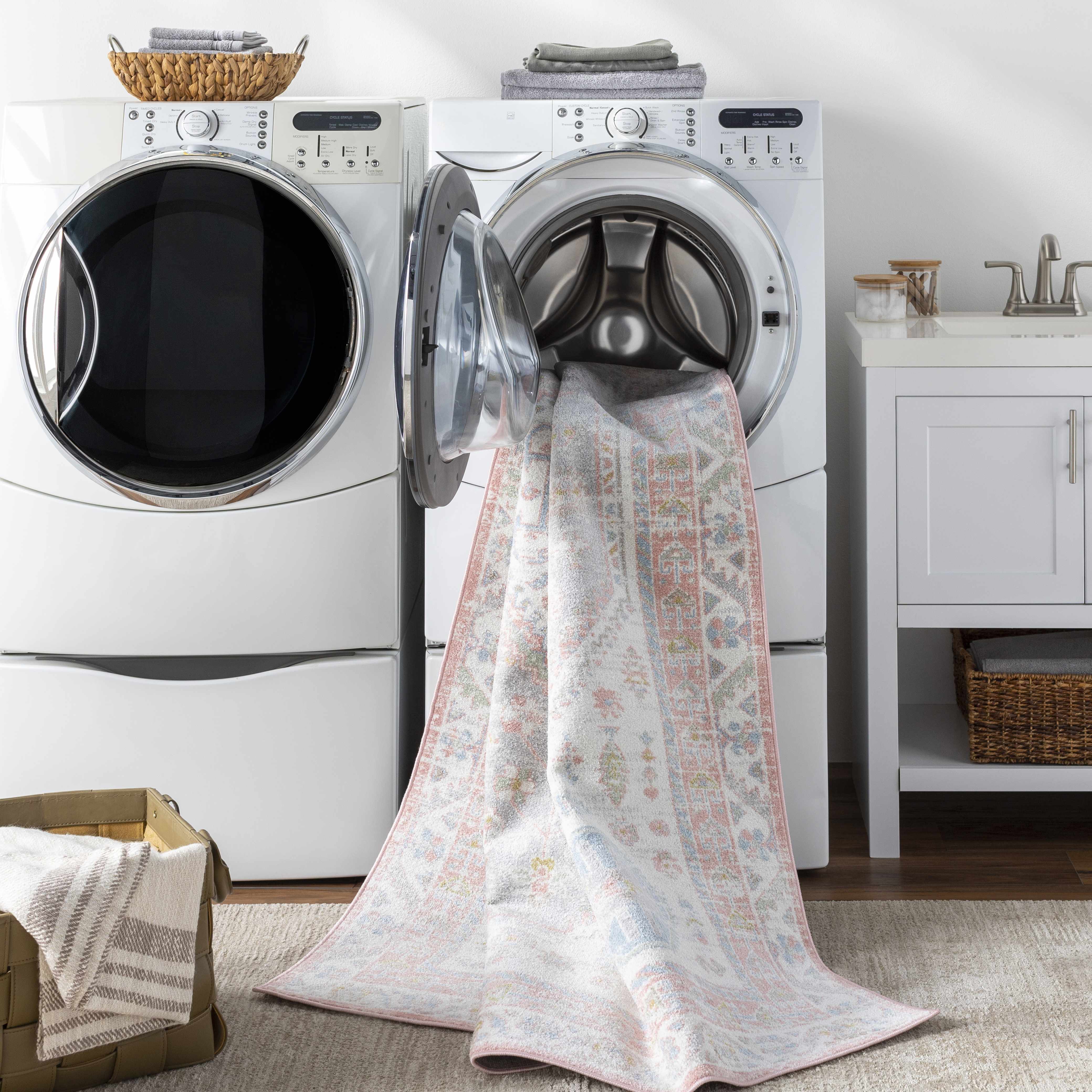 Maha Washable Area Rug - Image 11