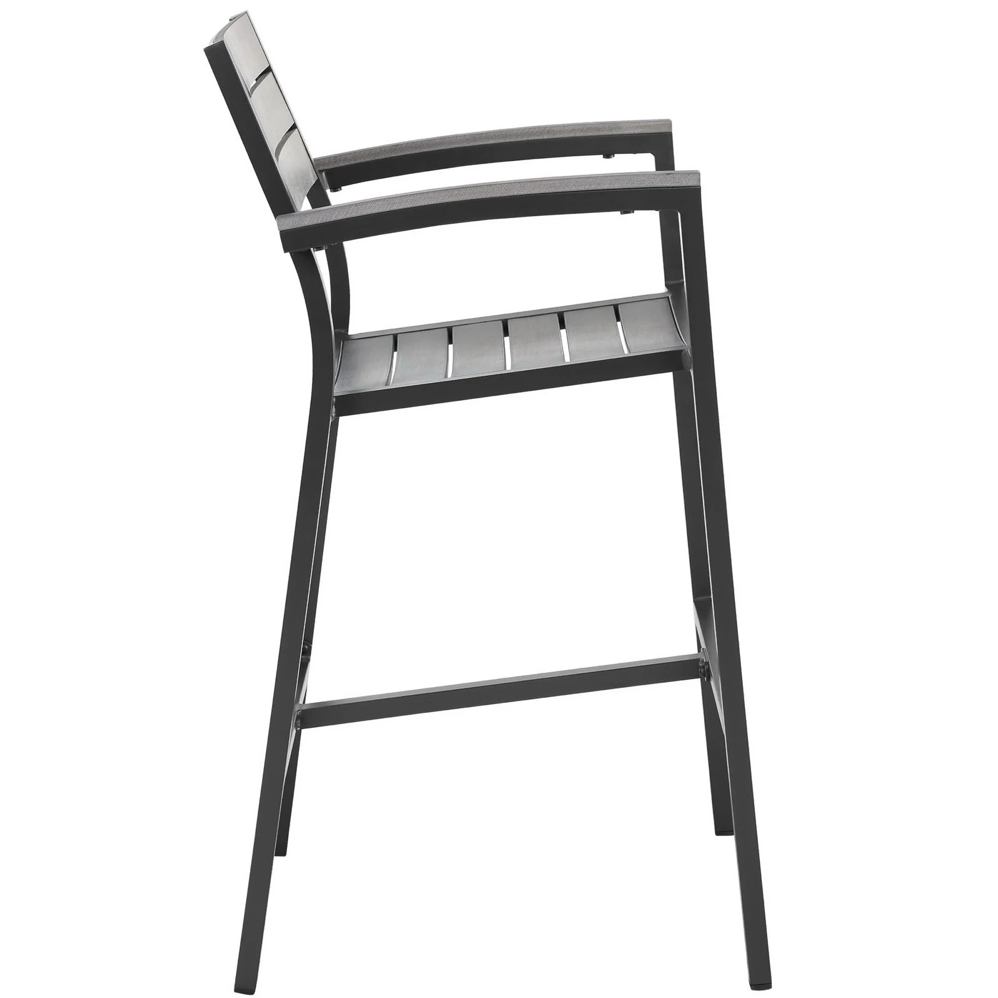 Maine Outdoor Patio Bar Stool Set of 2 by Modway - Image 3