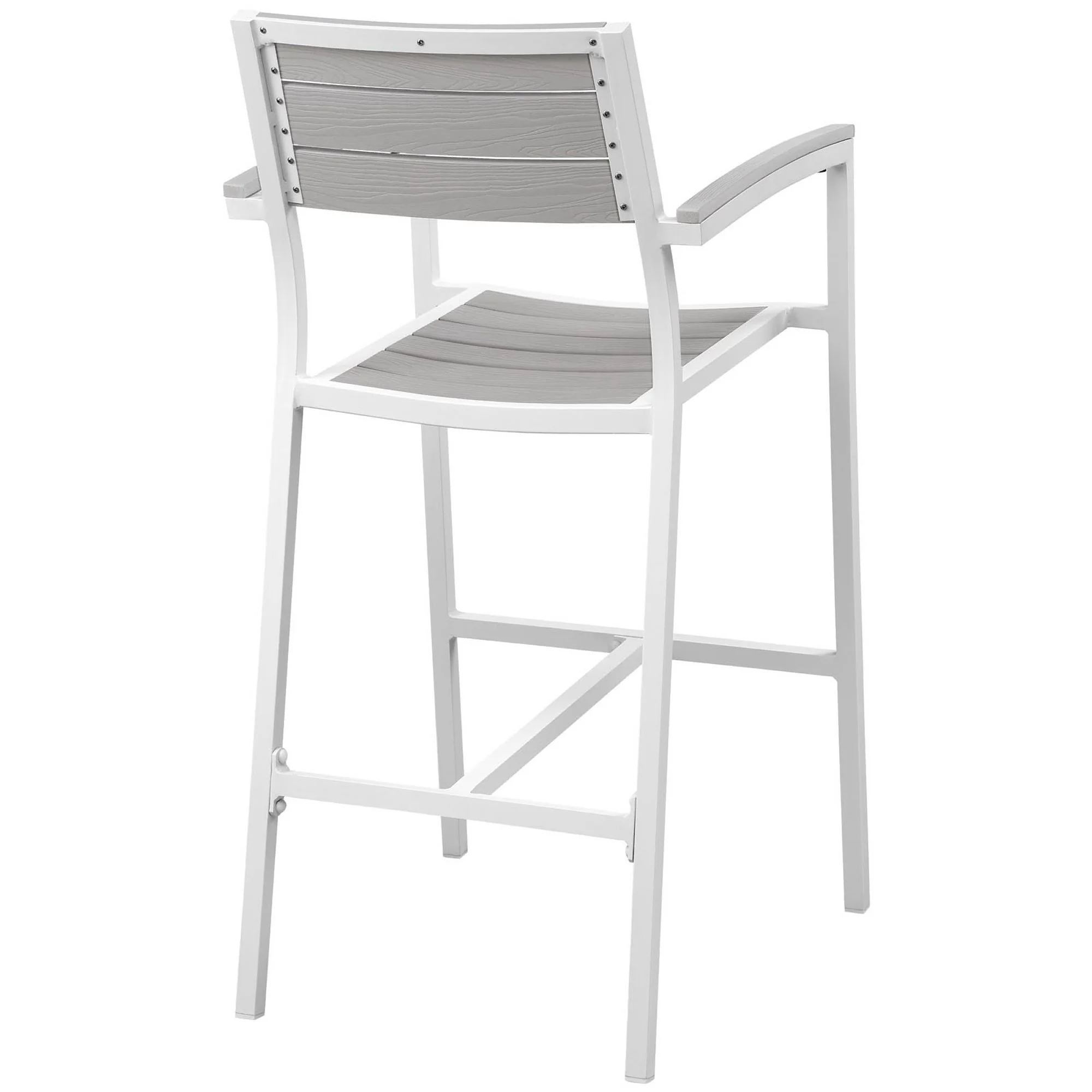 Maine Outdoor Patio Bar Stool Set of 2 by Modway - Image 5