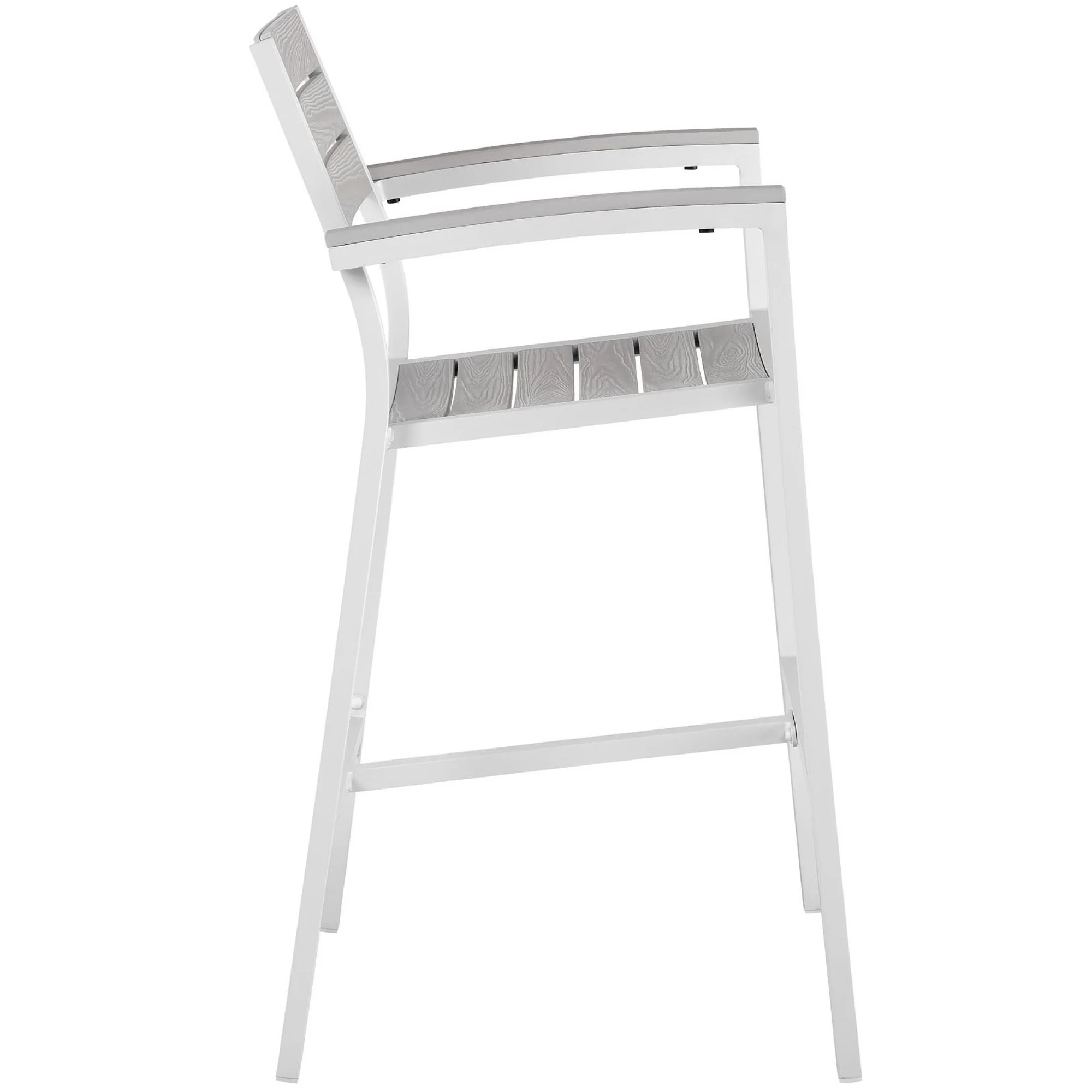 Maine Outdoor Patio Bar Stool Set of 2 by Modway - Image 6