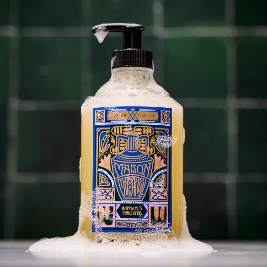 Maison Mascarell Hand Soap Starter Kit Dispenser & Soap Refill - Imperfect Container - Image 3