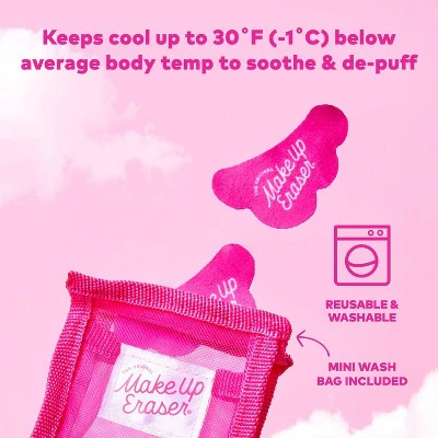 MakeUp Eraser Cooling Clouds Under-Eye Patches with Laundry Bag - Image 6