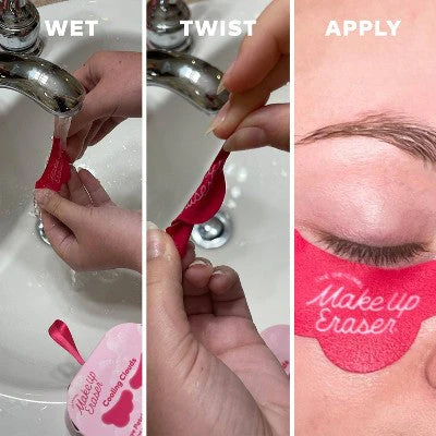 MakeUp Eraser Cooling Clouds Under-Eye Patches with Laundry Bag - Image 7