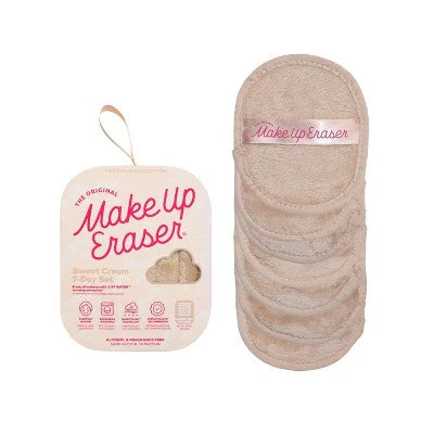 MakeUp Eraser Sweet Cream Skincare Tool Set With Laundry Bag 7ct