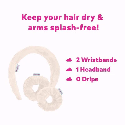 MakeUp Eraser 3-Piece Bridal Set with Headband and Wrist Guards - Image 11