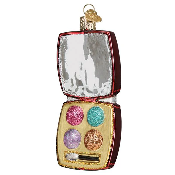 Makeup Palette Ornament by Old World Christmas - Image 3