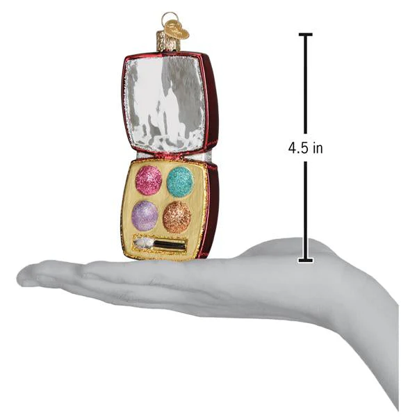 Makeup Palette Ornament by Old World Christmas - Image 6