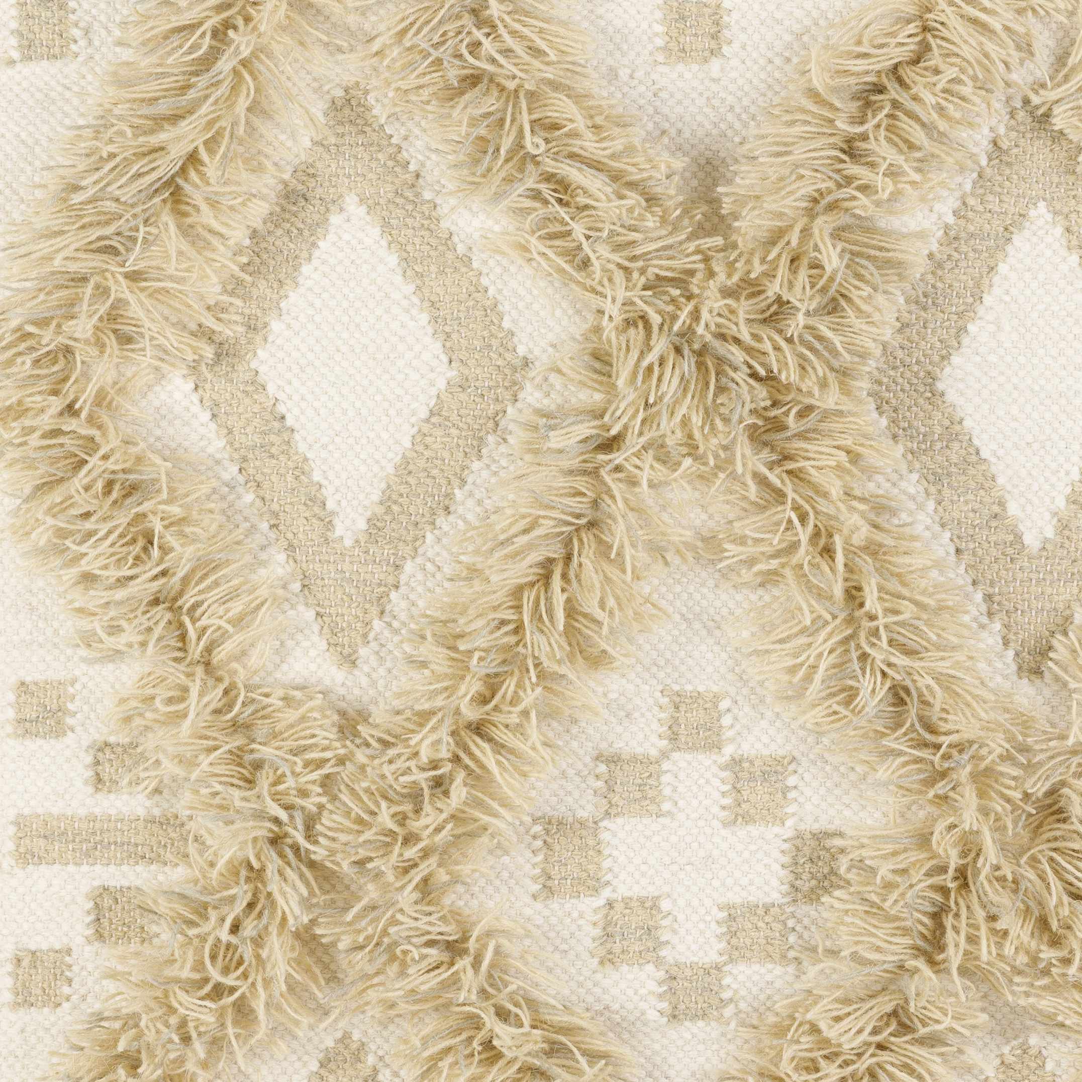 Malay Cream Diamond Fringe Wall Hanging - Image 5
