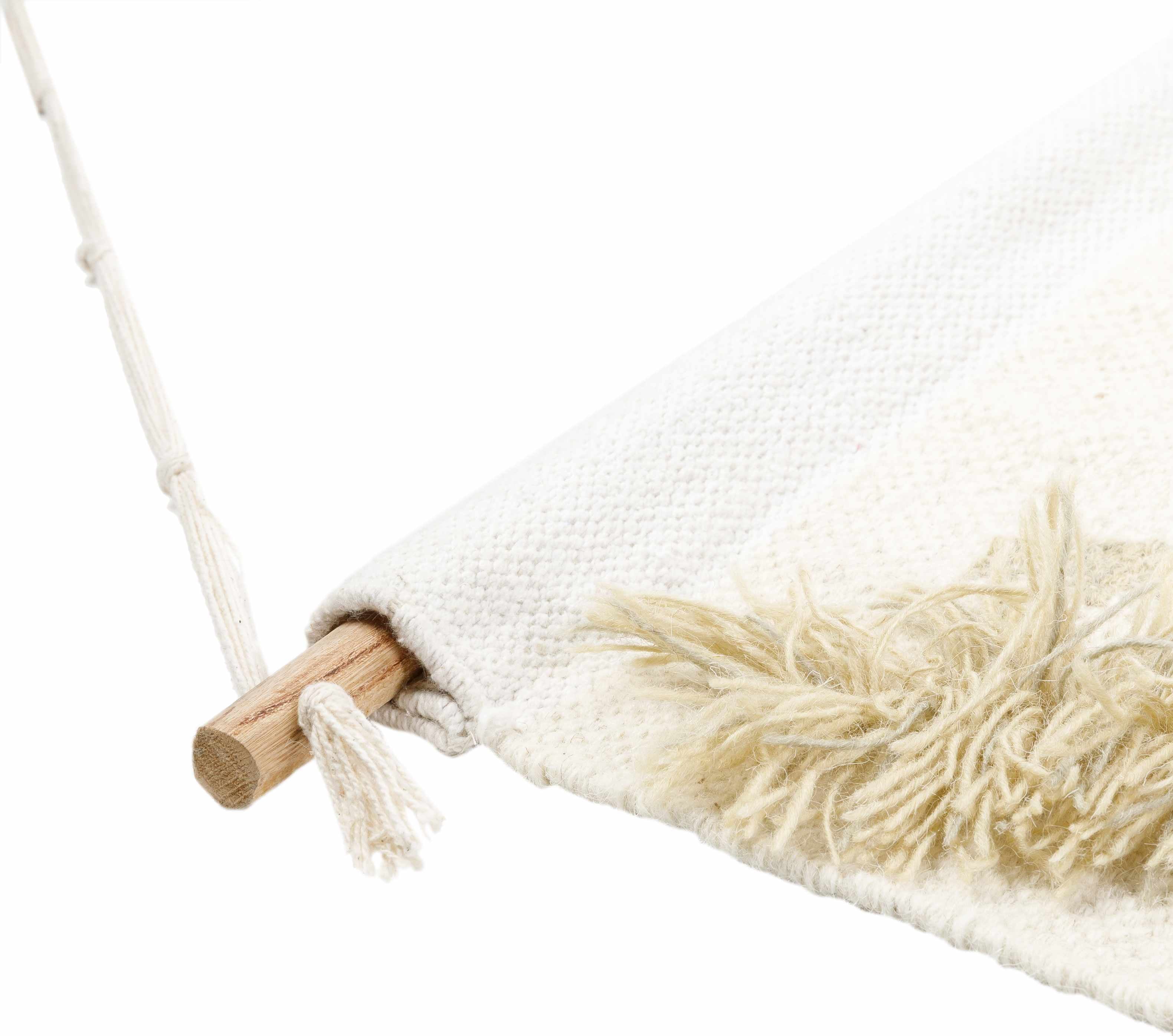 Malay Cream Diamond Fringe Wall Hanging - Image 7