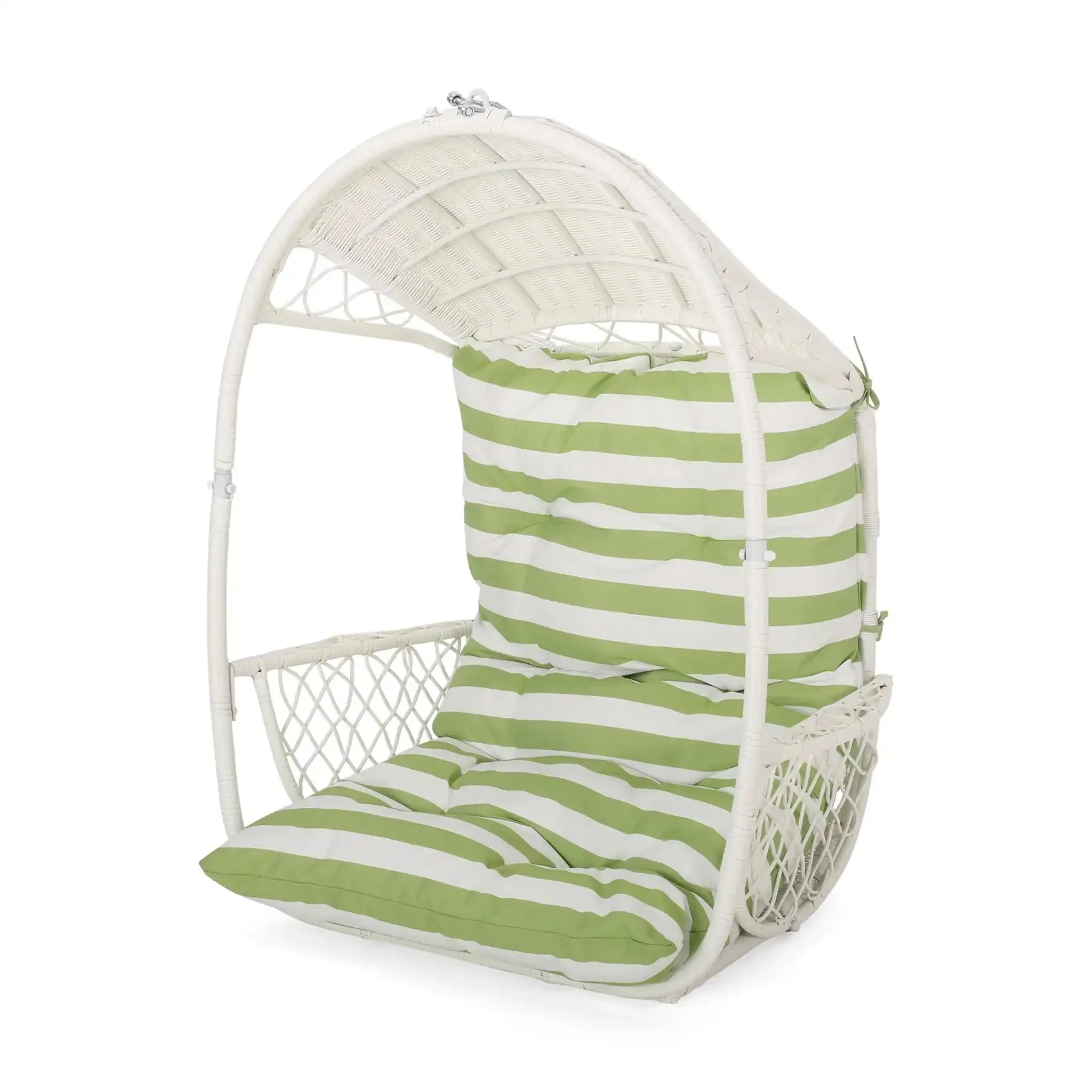 Malia - Wicker Hanging Chair With Cushion - Image 2