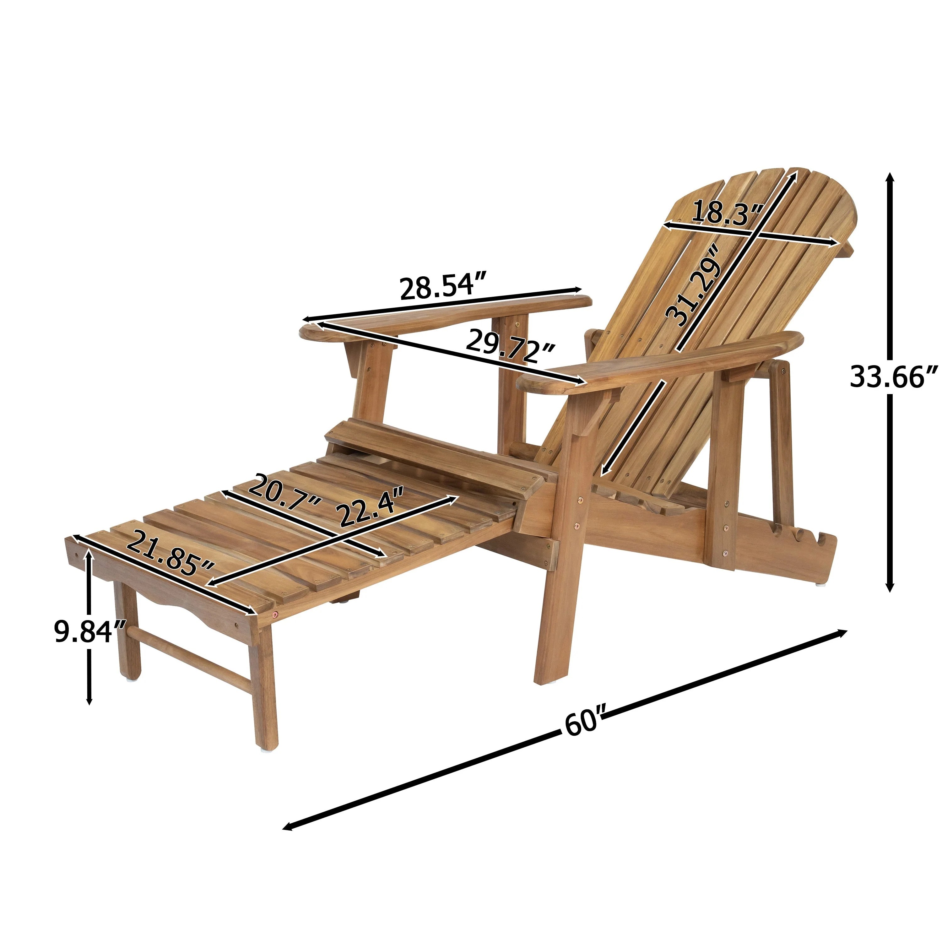 Malibu Adirondack Chair - Image 6