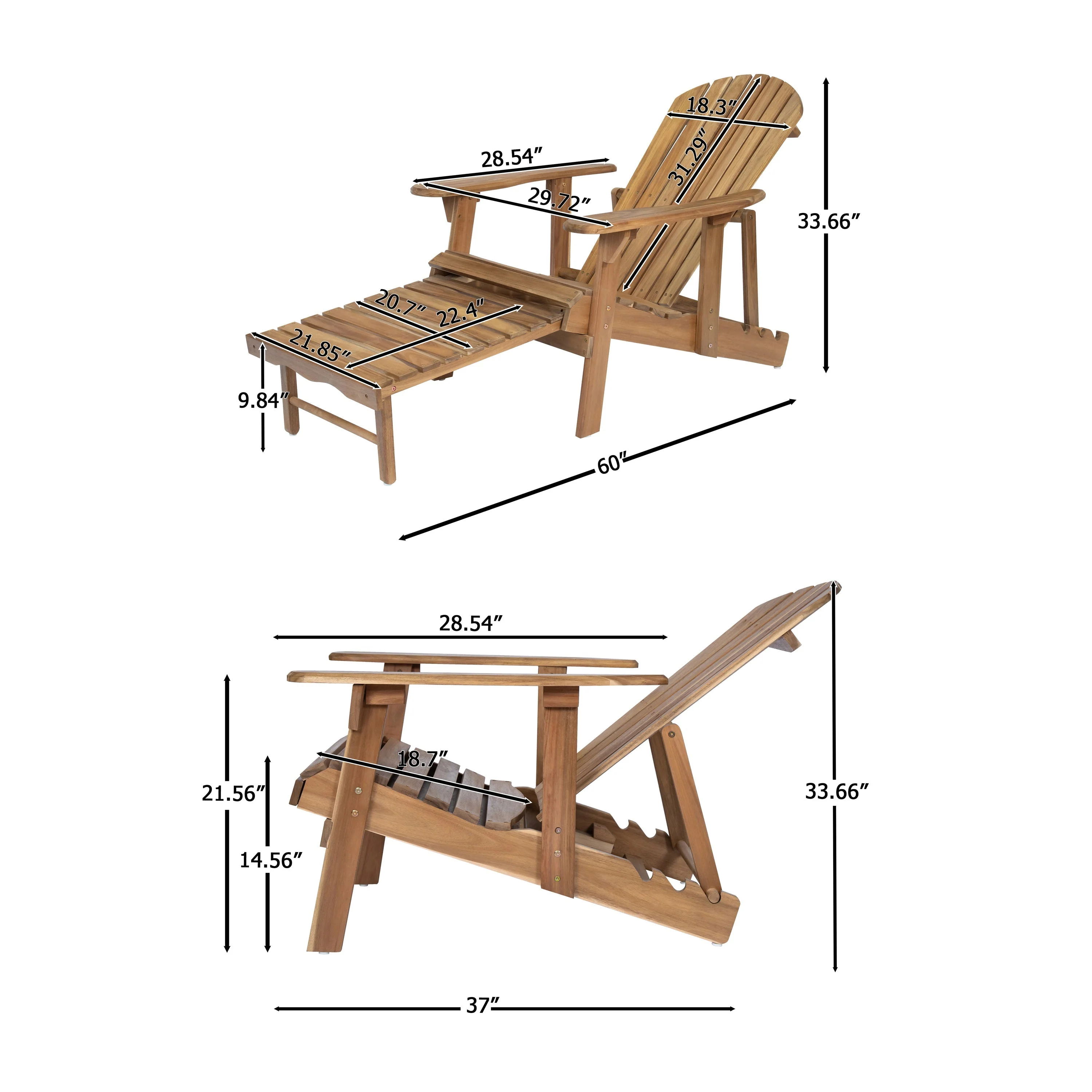 Malibu Adirondack Chair - Image 7