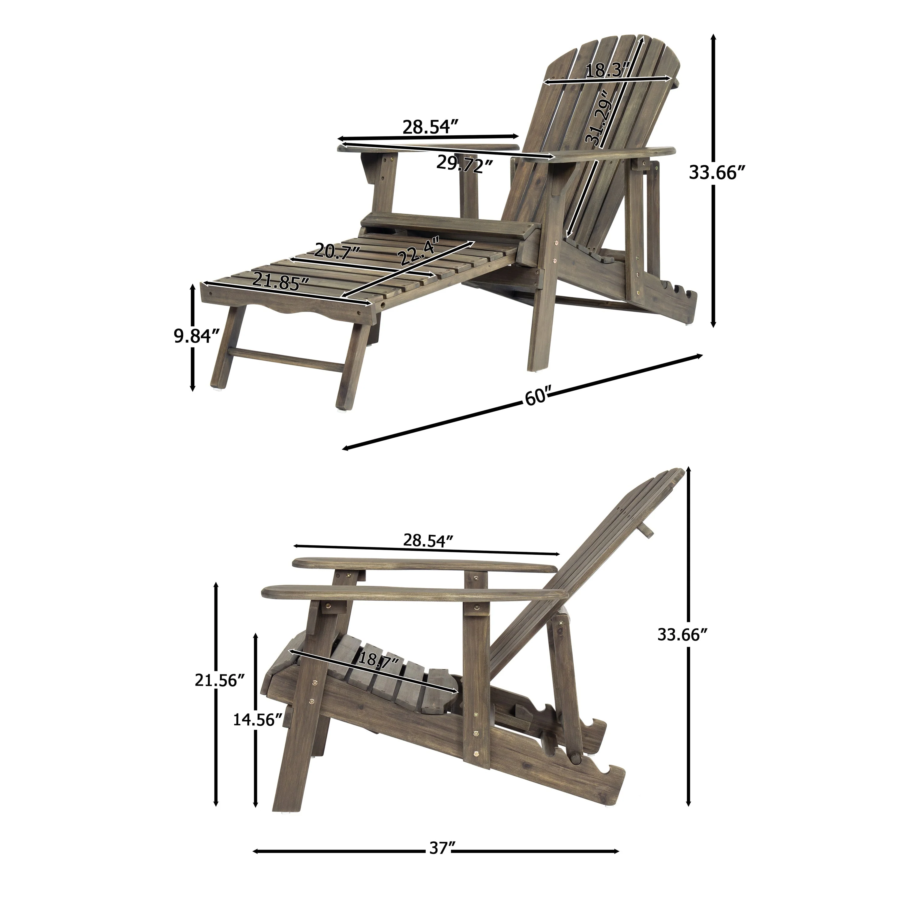 Malibu Adirondack Chair - Image 9