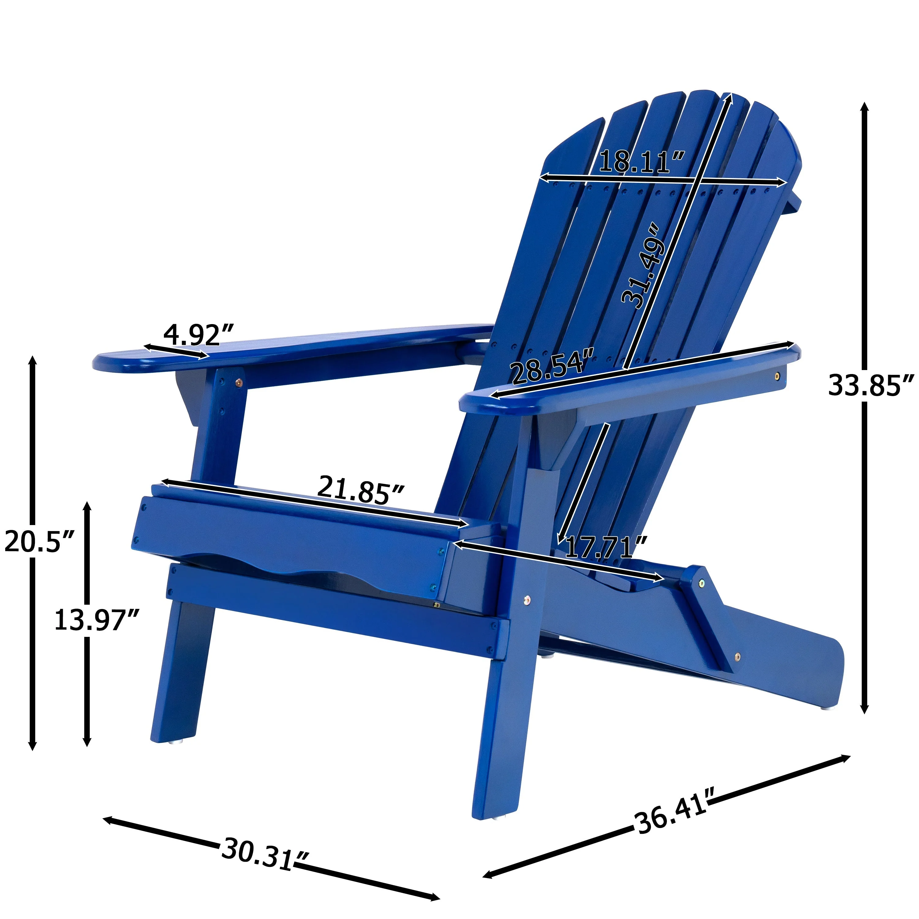 Malibu Adirondack Chair - Image 5