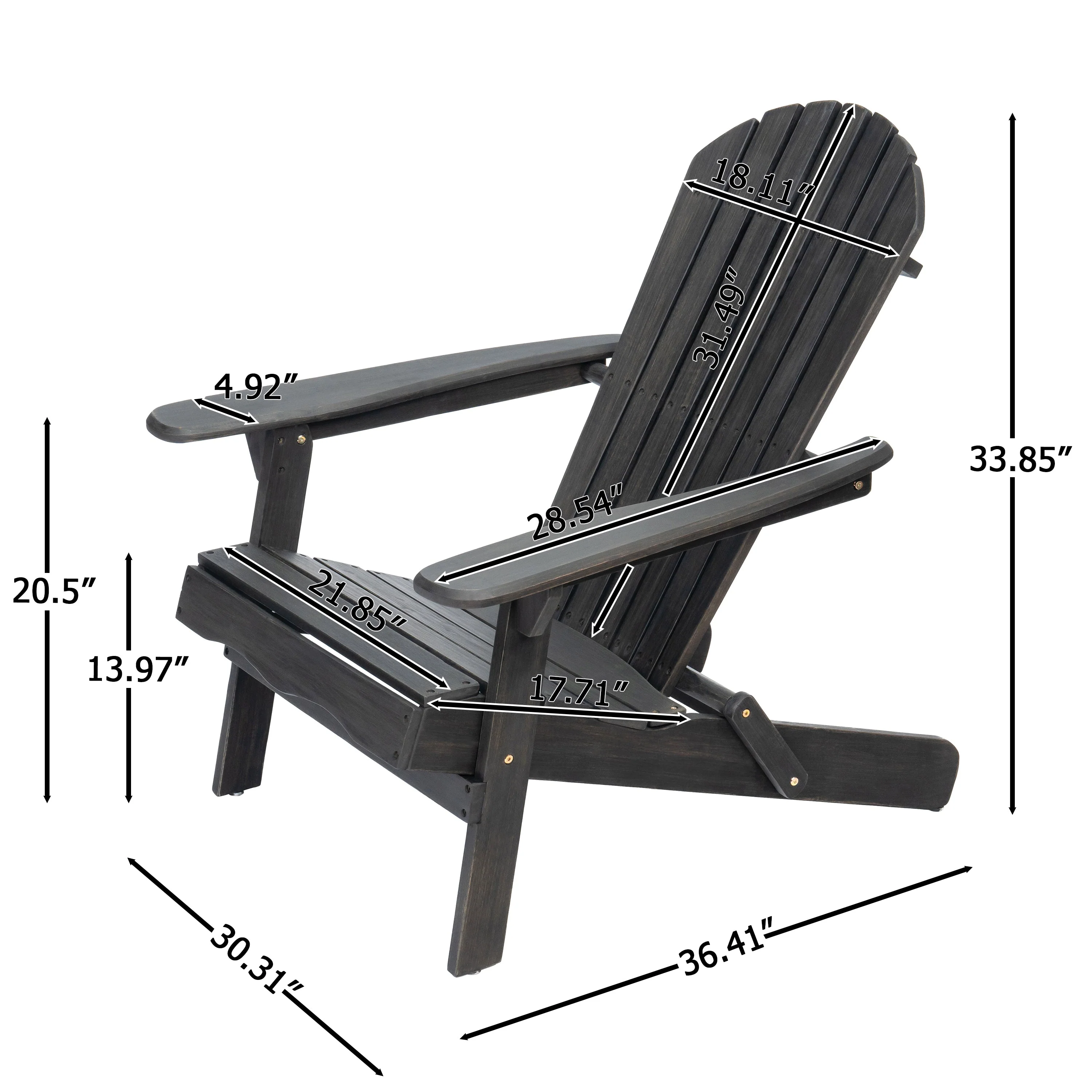 Malibu Adirondack Chair - Image 5
