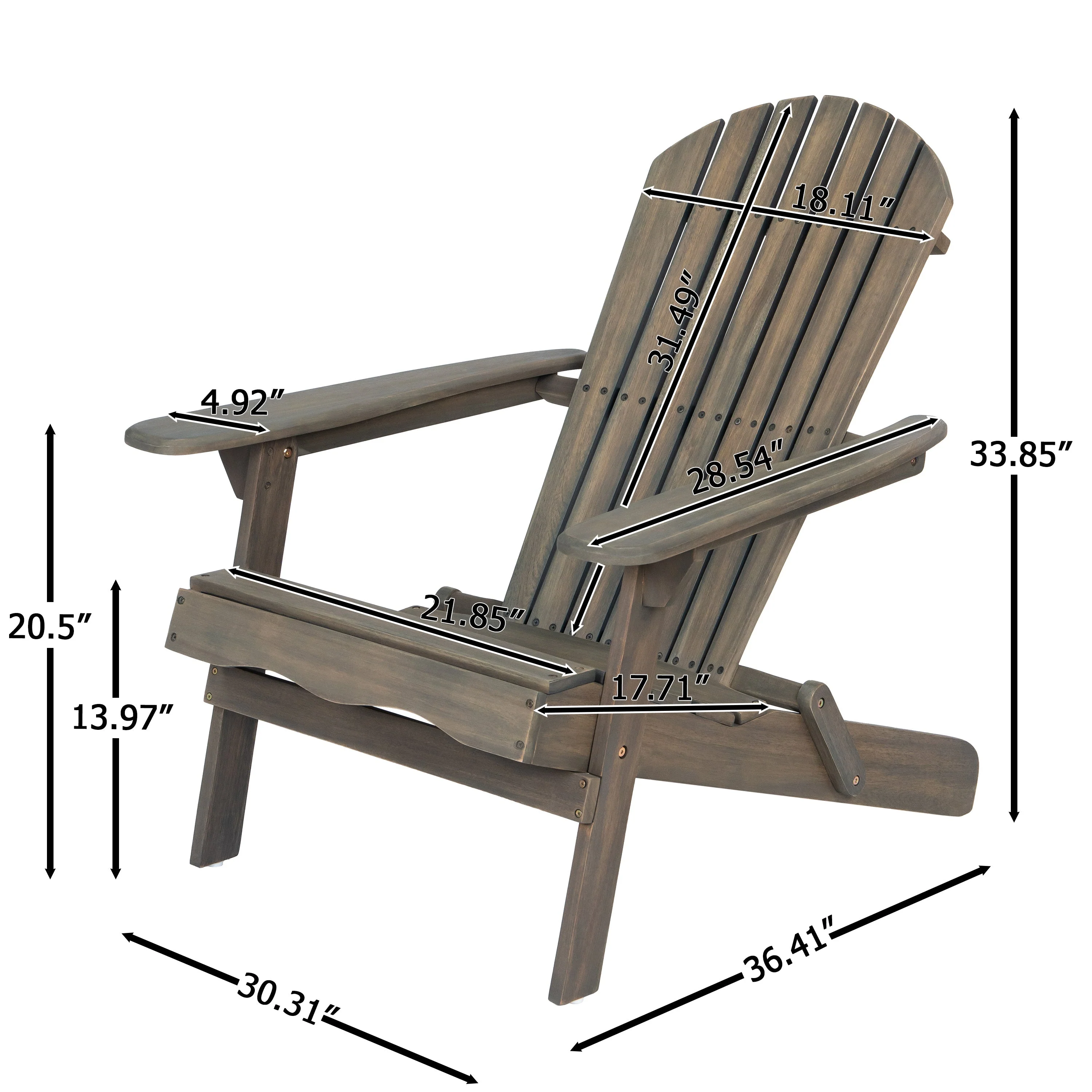Malibu Adirondack Chair - Image 5