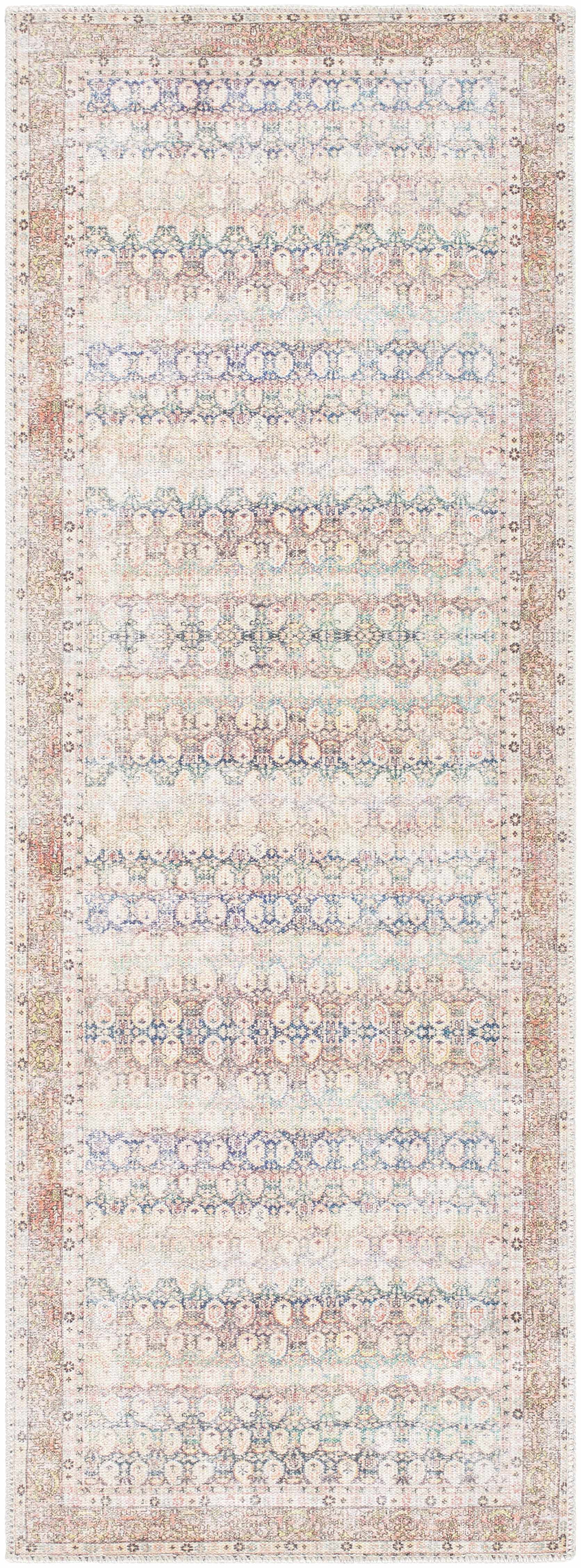 Maligaya Distressed Washable Rug - Clearance - Image 13