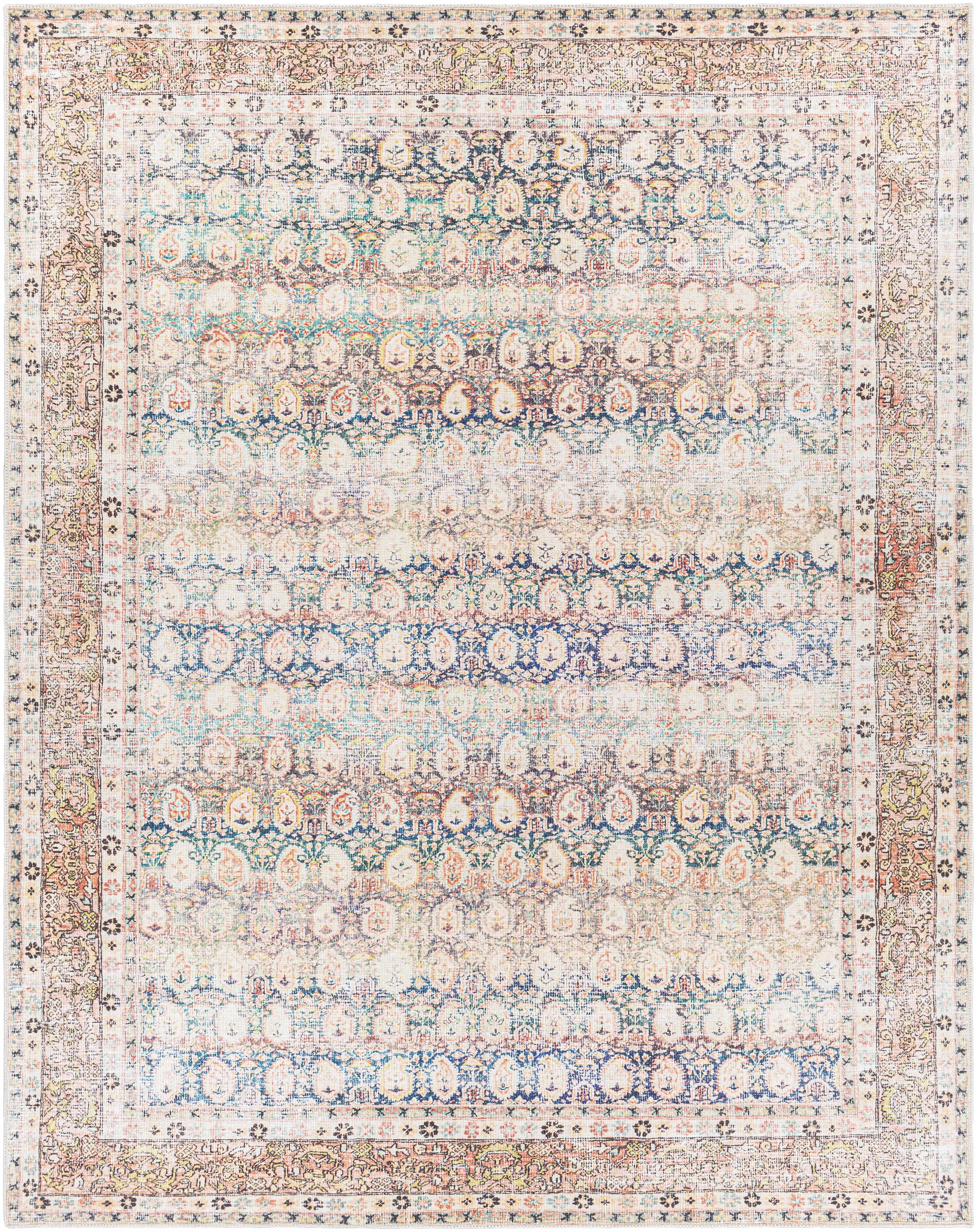 Maligaya Distressed Washable Rug - Clearance - Image 18