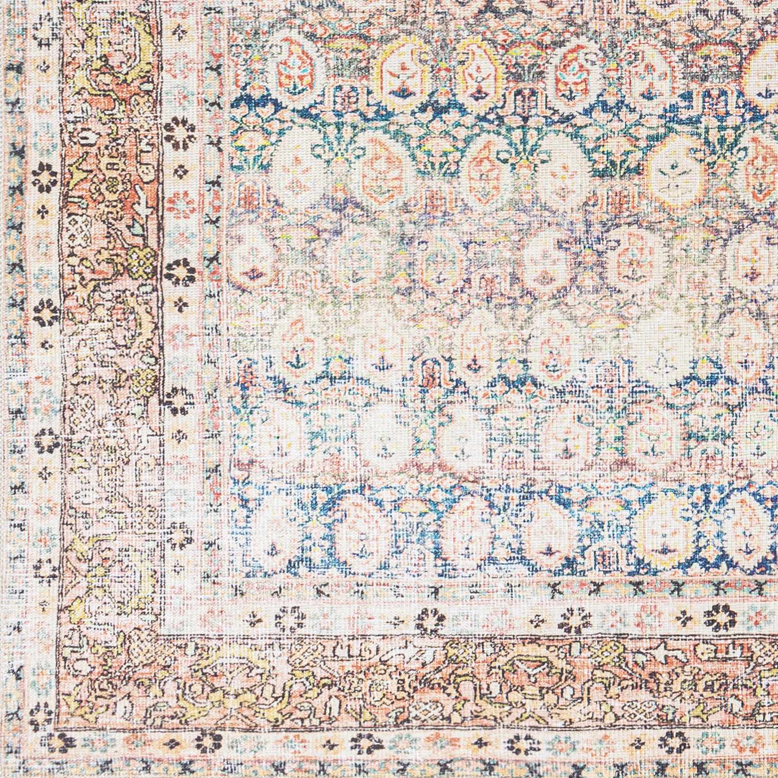 Maligaya Distressed Washable Rug - Clearance - Image 9