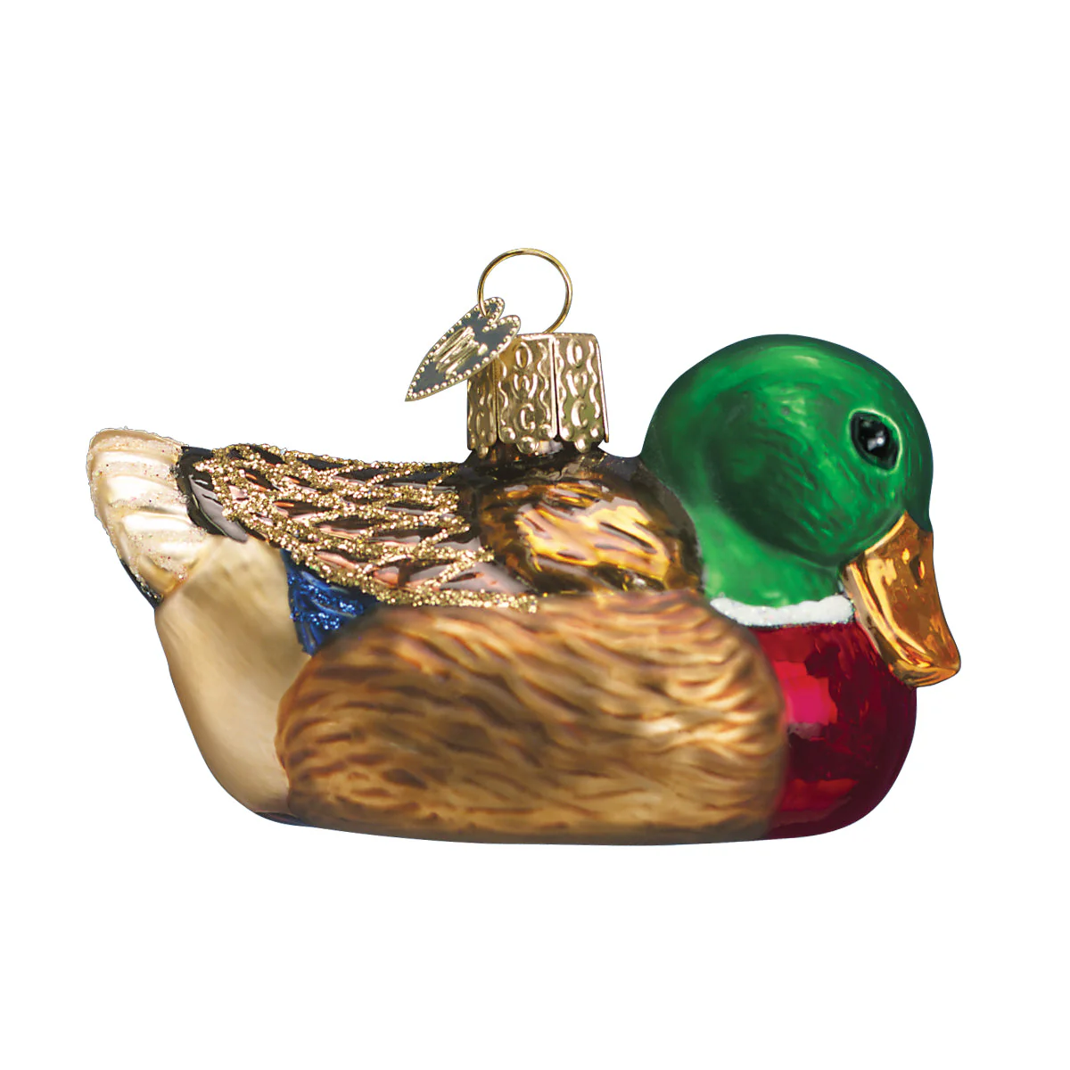 Mallard Ornament Glass Christmas Decoration - Image 3