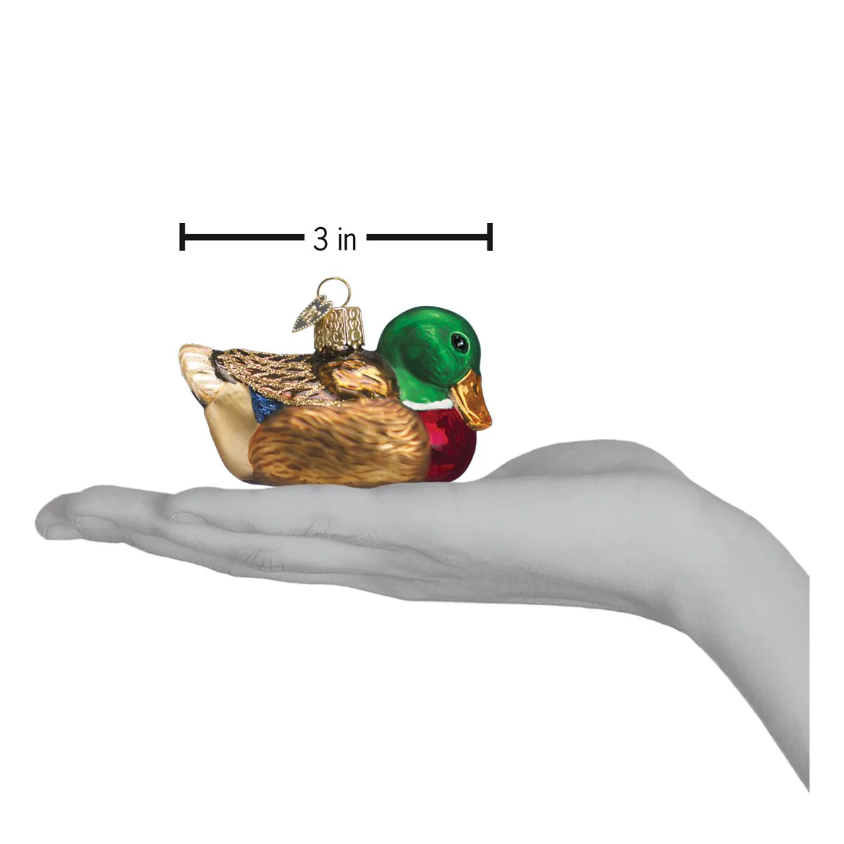 Mallard Ornament Glass Christmas Decoration - Image 4